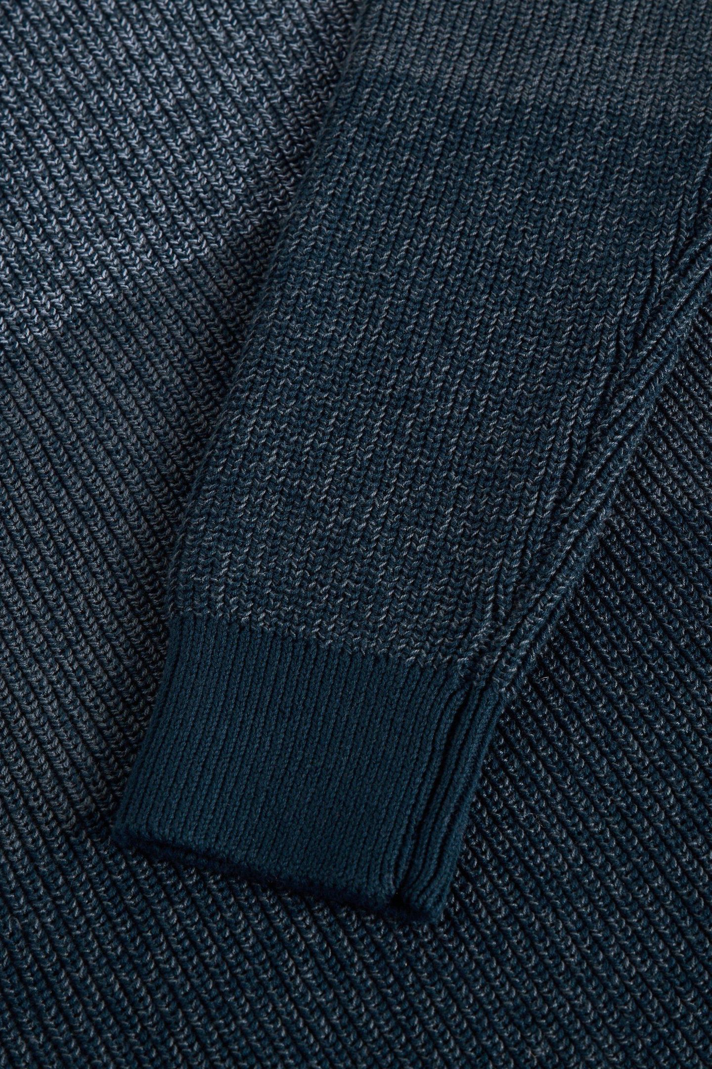 TWISTED COLOURBLOCK CREW DARK NAVY 3
