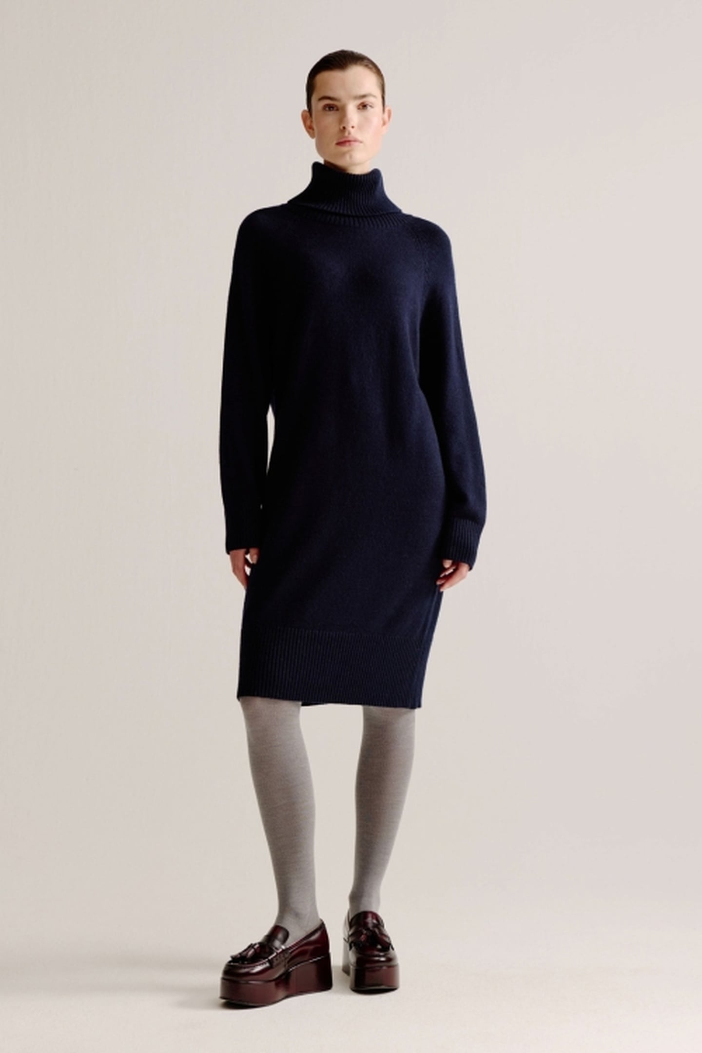 LIANA DRESS NAVY 1