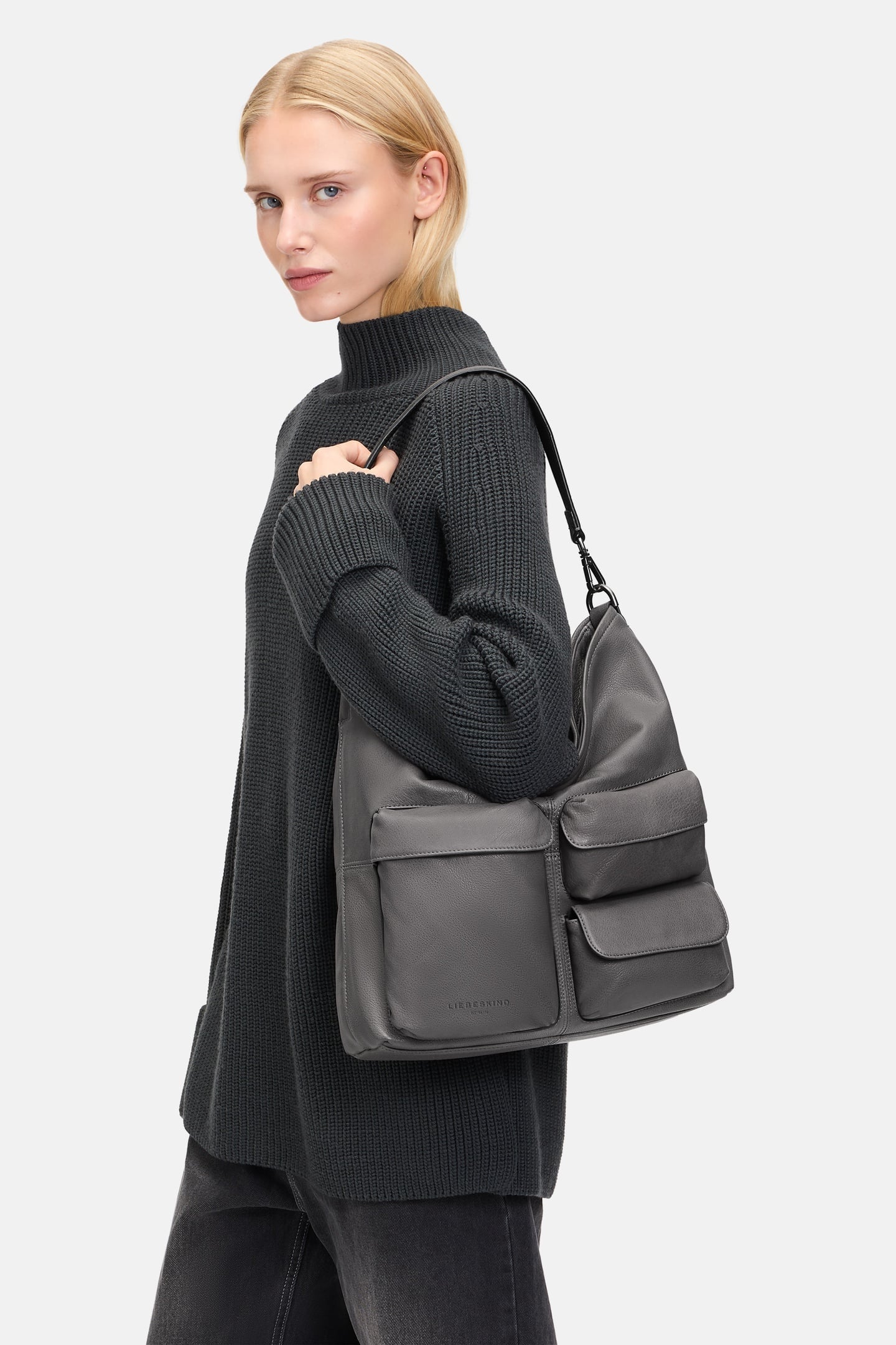 HOBO MEDIUM GREY/BLACK 1
