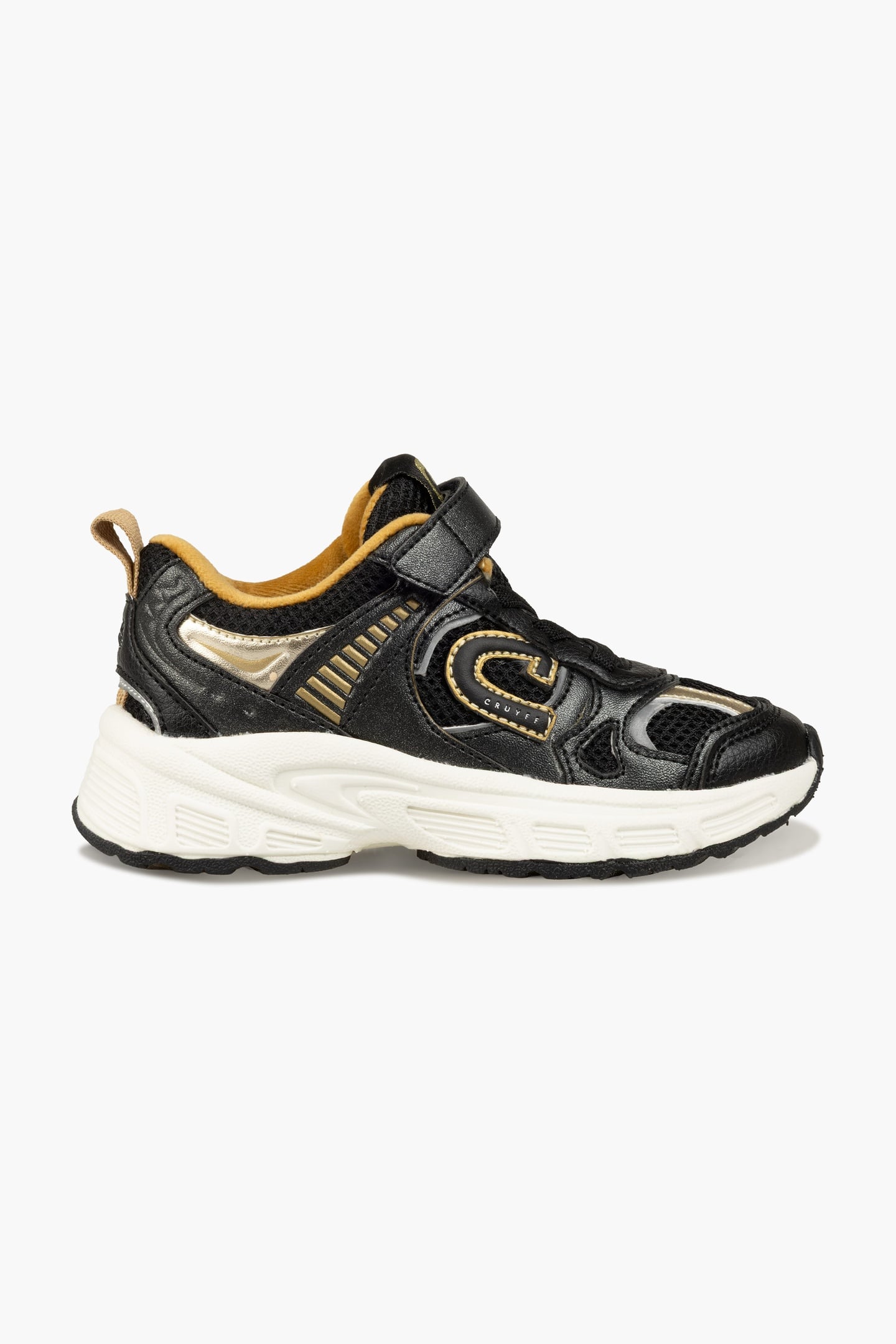 MARTI VELCRO BLACK/GOLD 1
