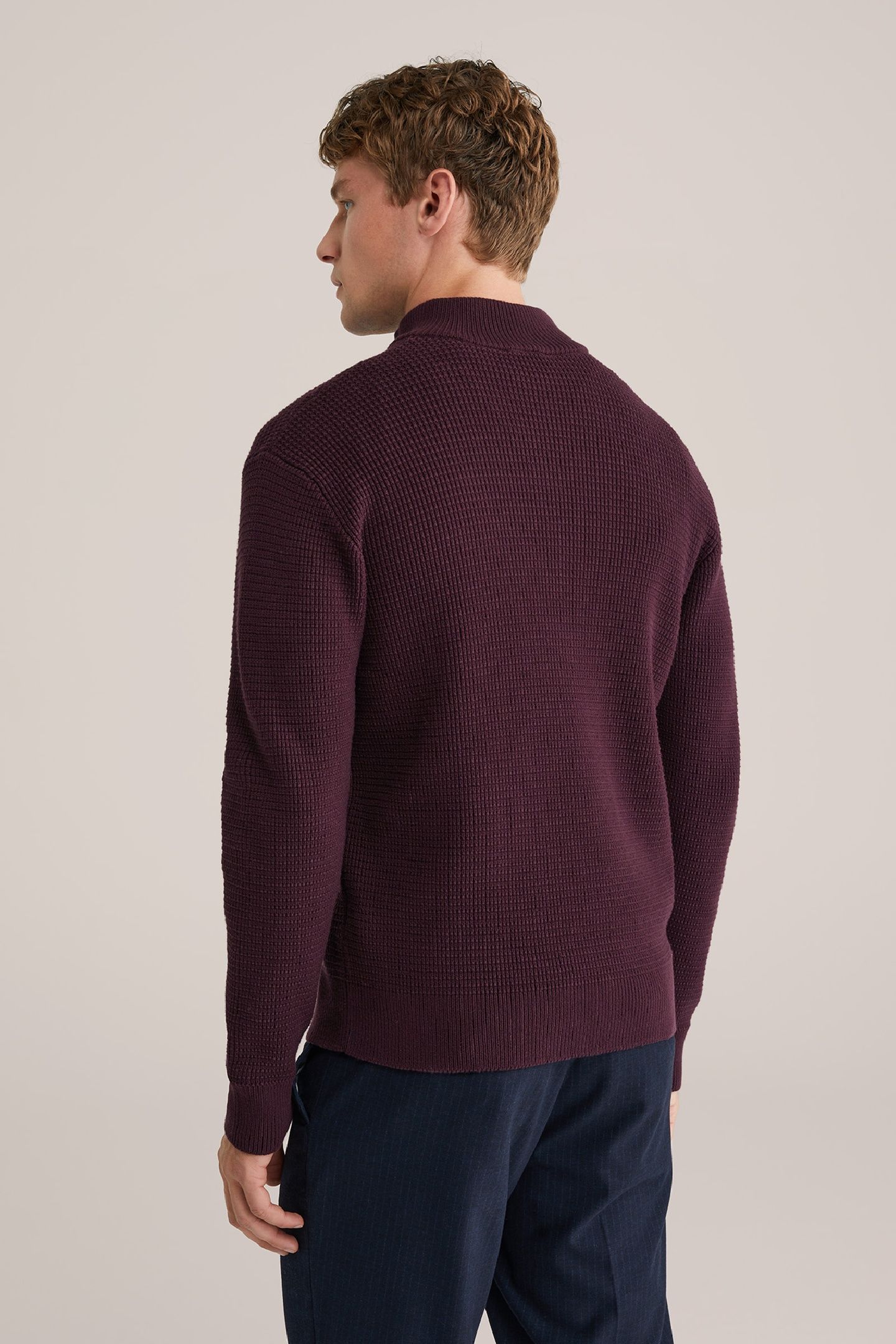PULLOVER AUBERGINE 3