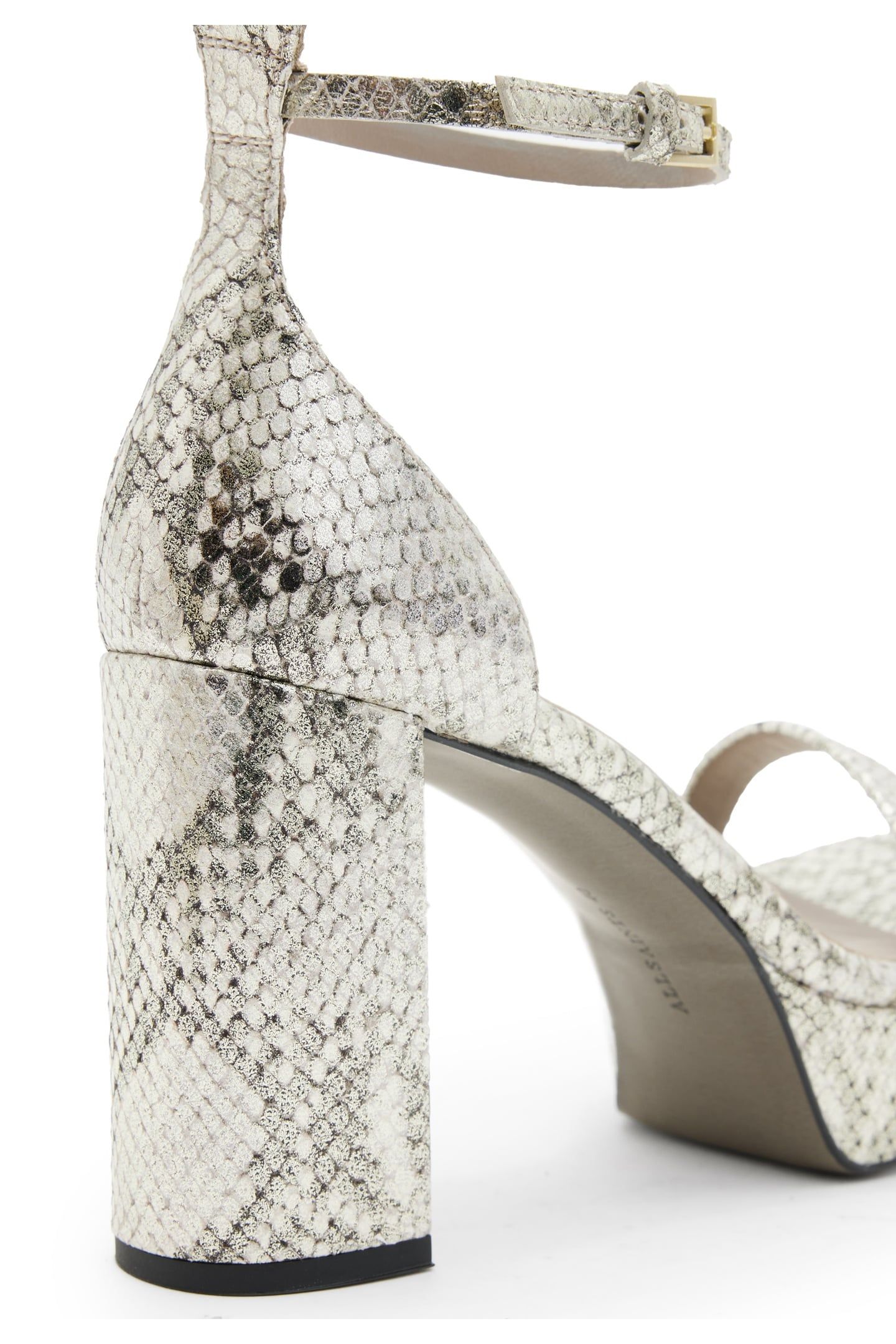 ZIGGY SNAKE PLATFORM METALLIC GOLD 4