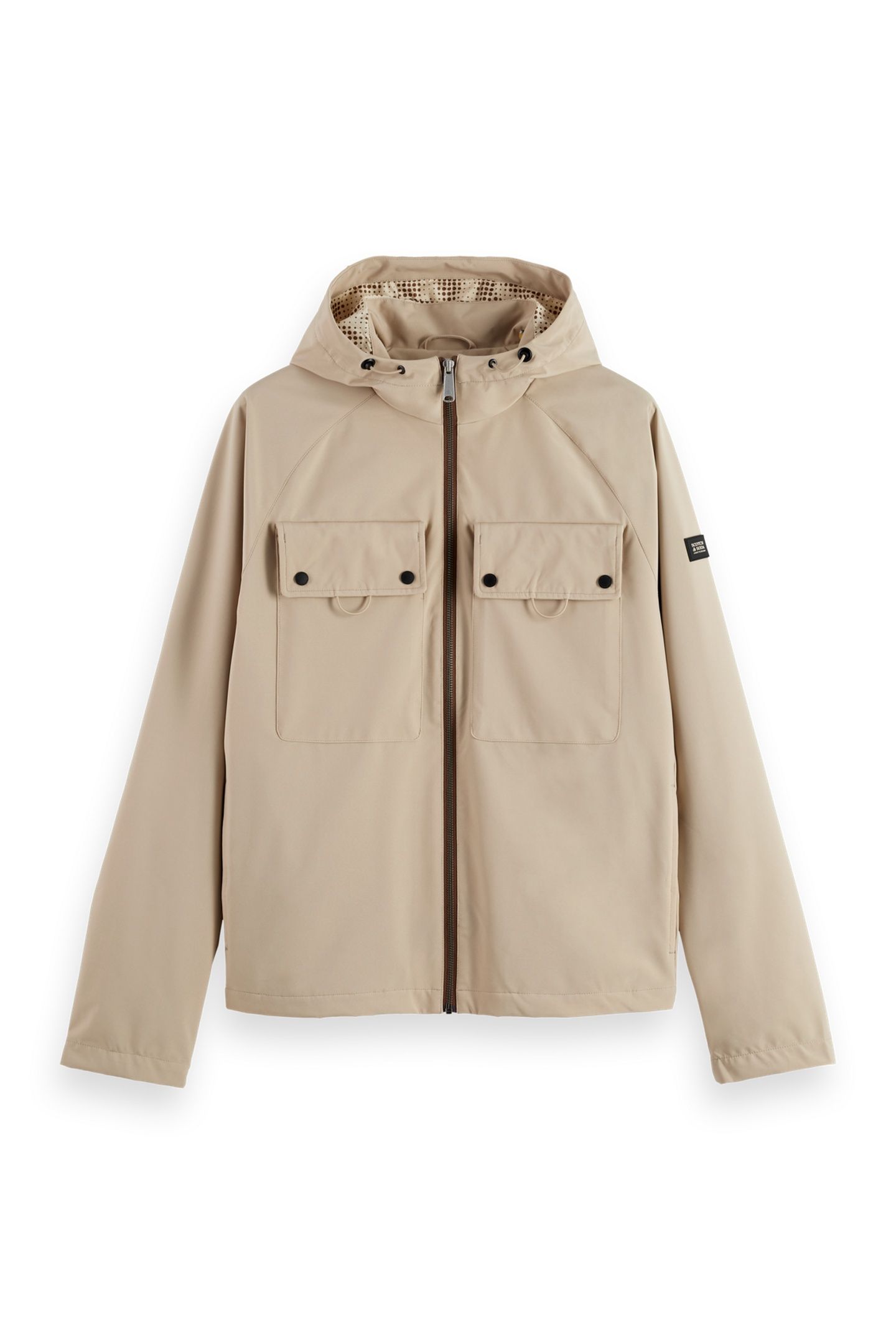 LIGHTWEIGHT HOODED SOFTSHELL JACKET PLAZA TAUPE 3