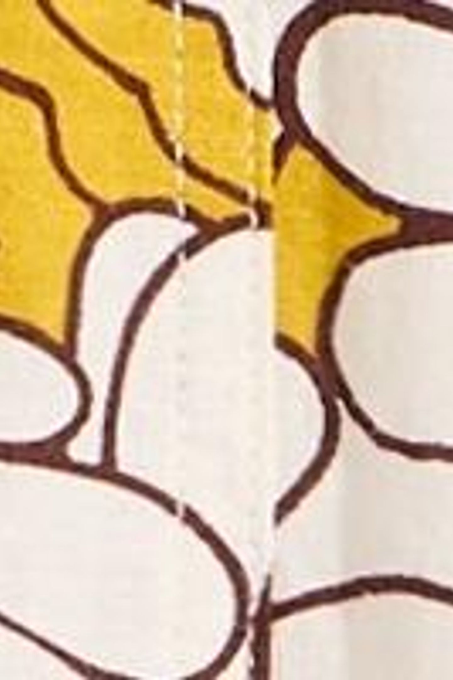 EVIE LINEN BLEND SKIRT YELLOW PRINT 6
