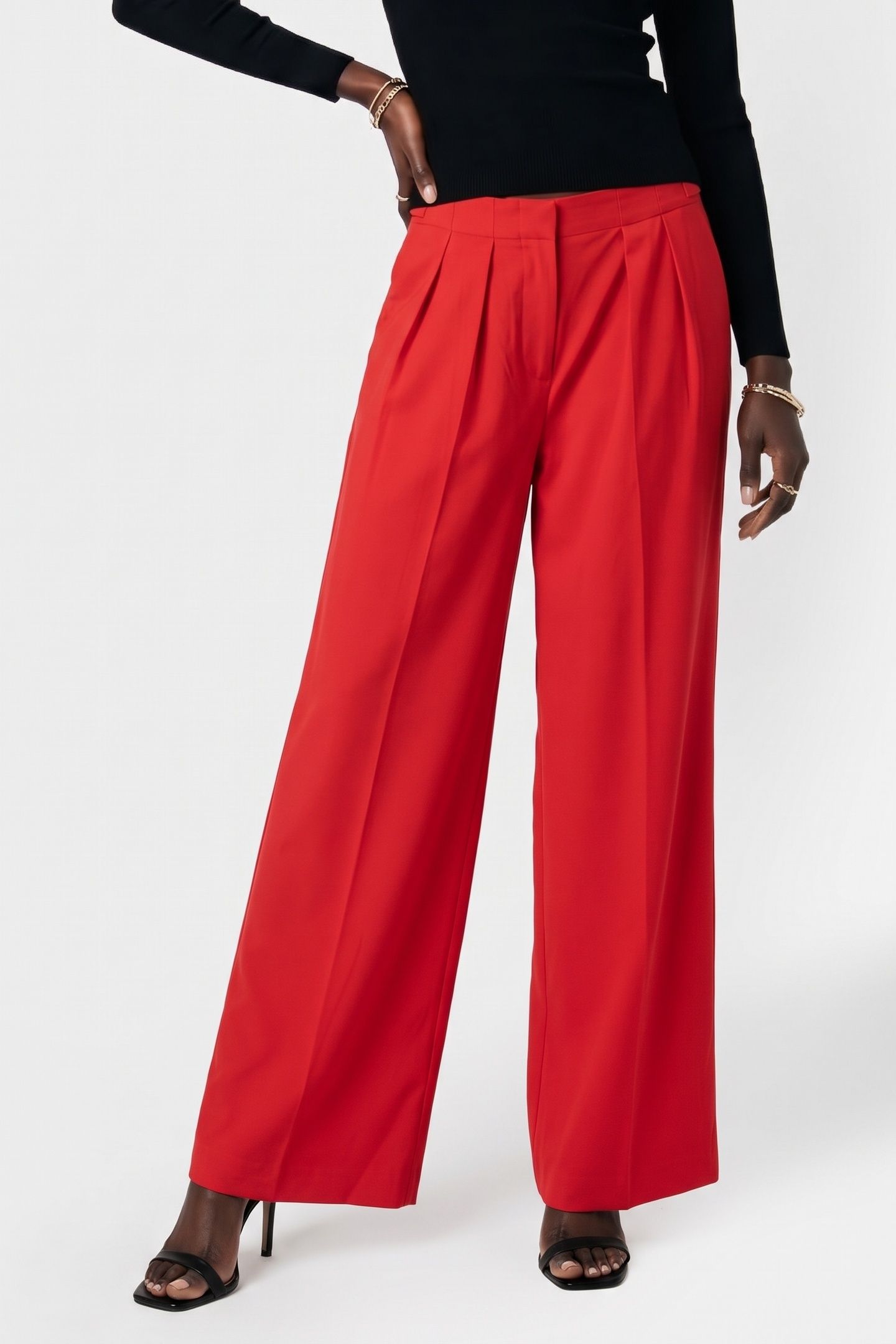 ELRA TROUSERS RED 1