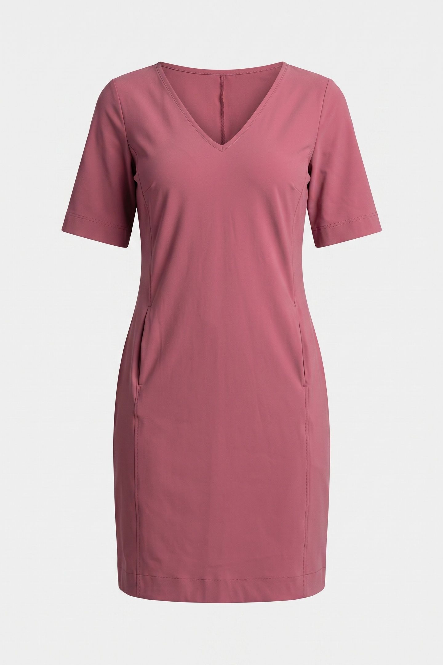 SILVIE SSL DRESS VINTAGE BERRY 3