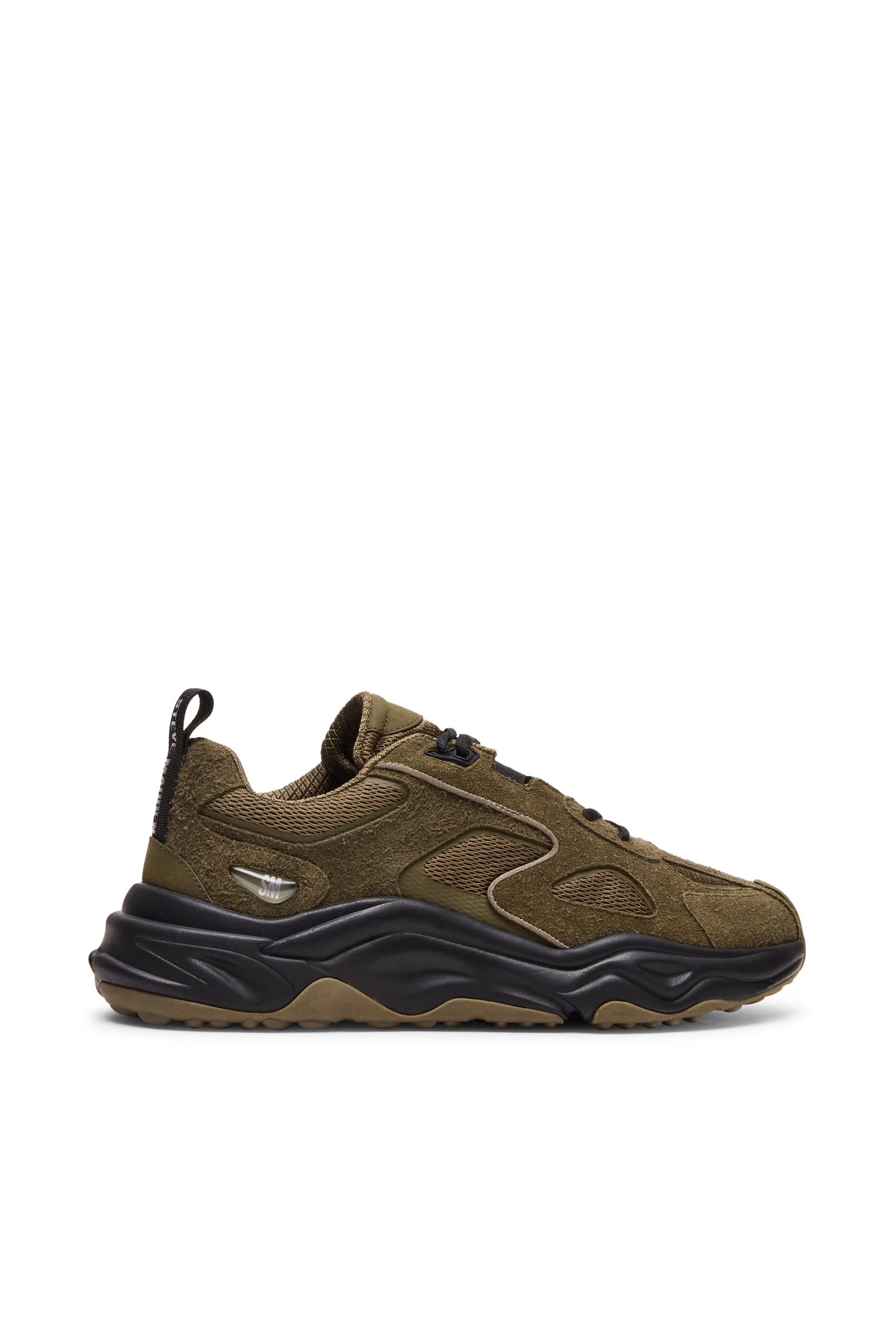 SERPENT-H SNEAKERS OLIVE SUEDE 1