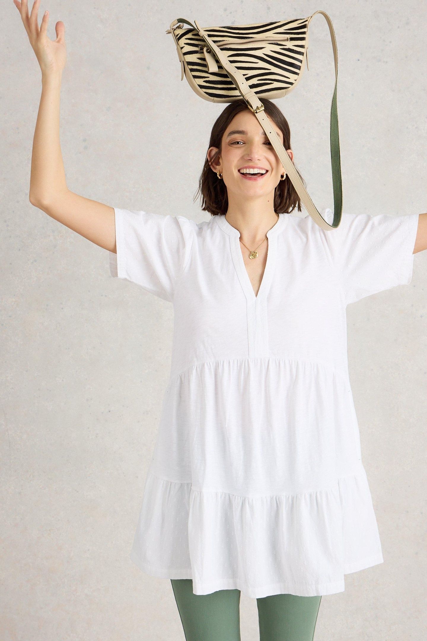 MARIA MIX TUNIC BRILLIANT WHITE 6