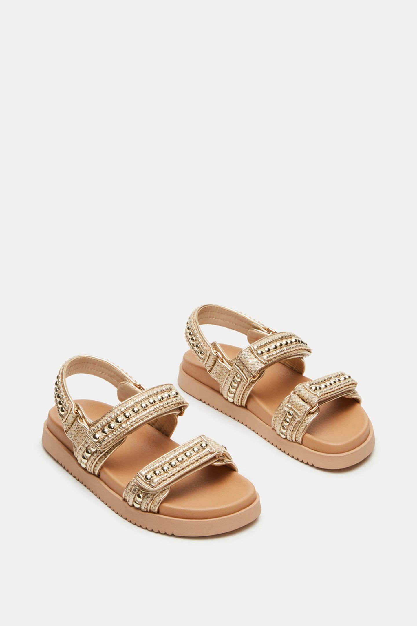 MONA SANDALS GOLD MULTI 3