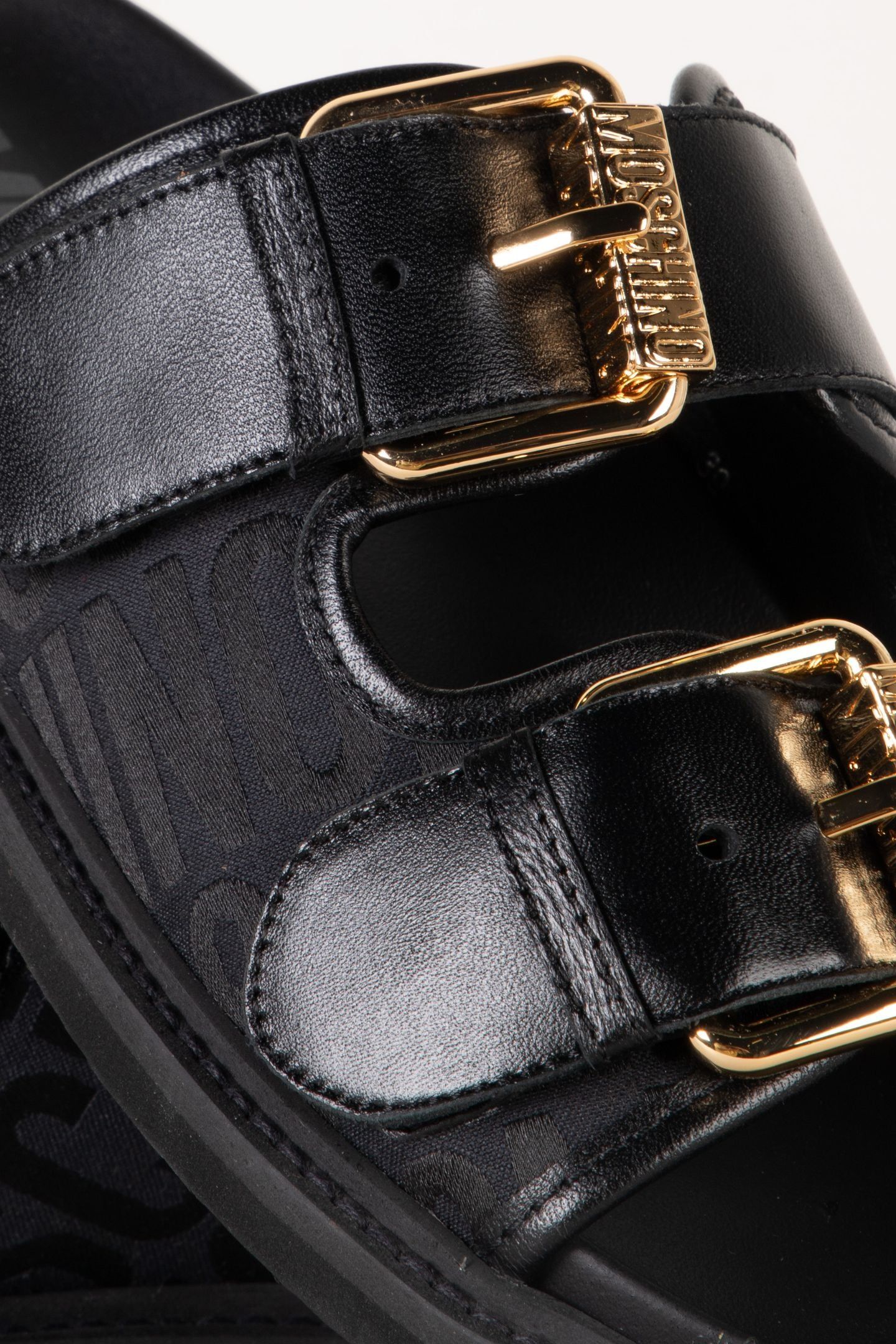 CALFSKIN SANDALS BLACK 4