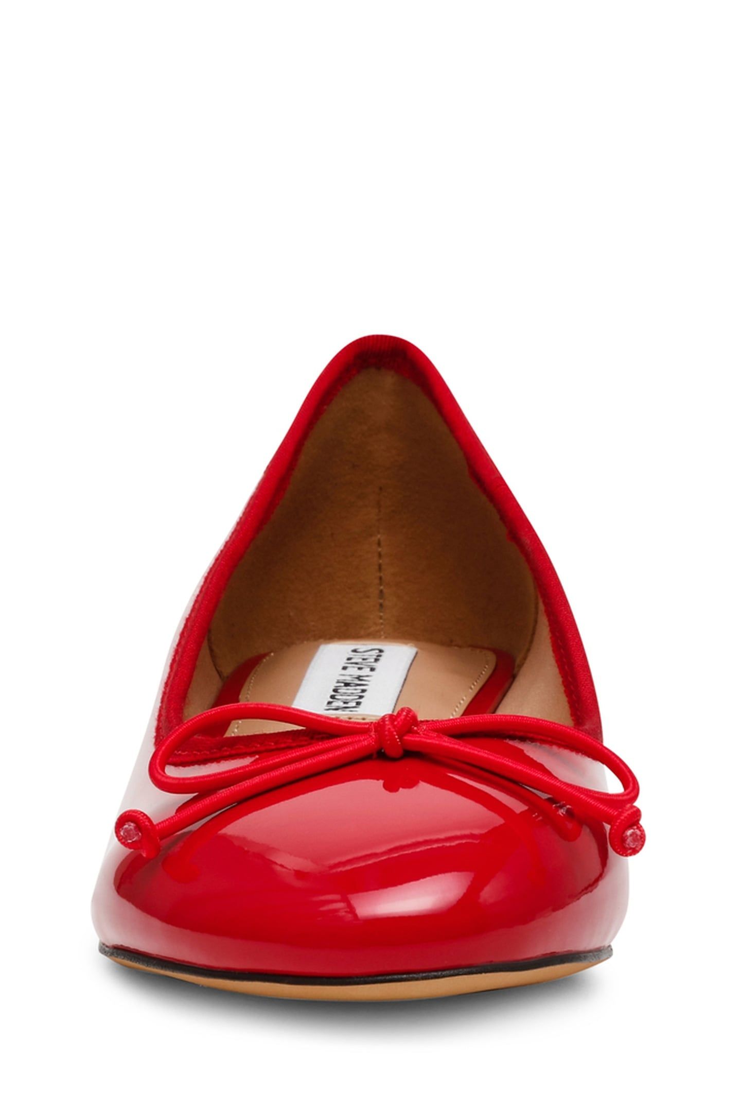 CHERISH FLAT SHOES RED PATENT 4