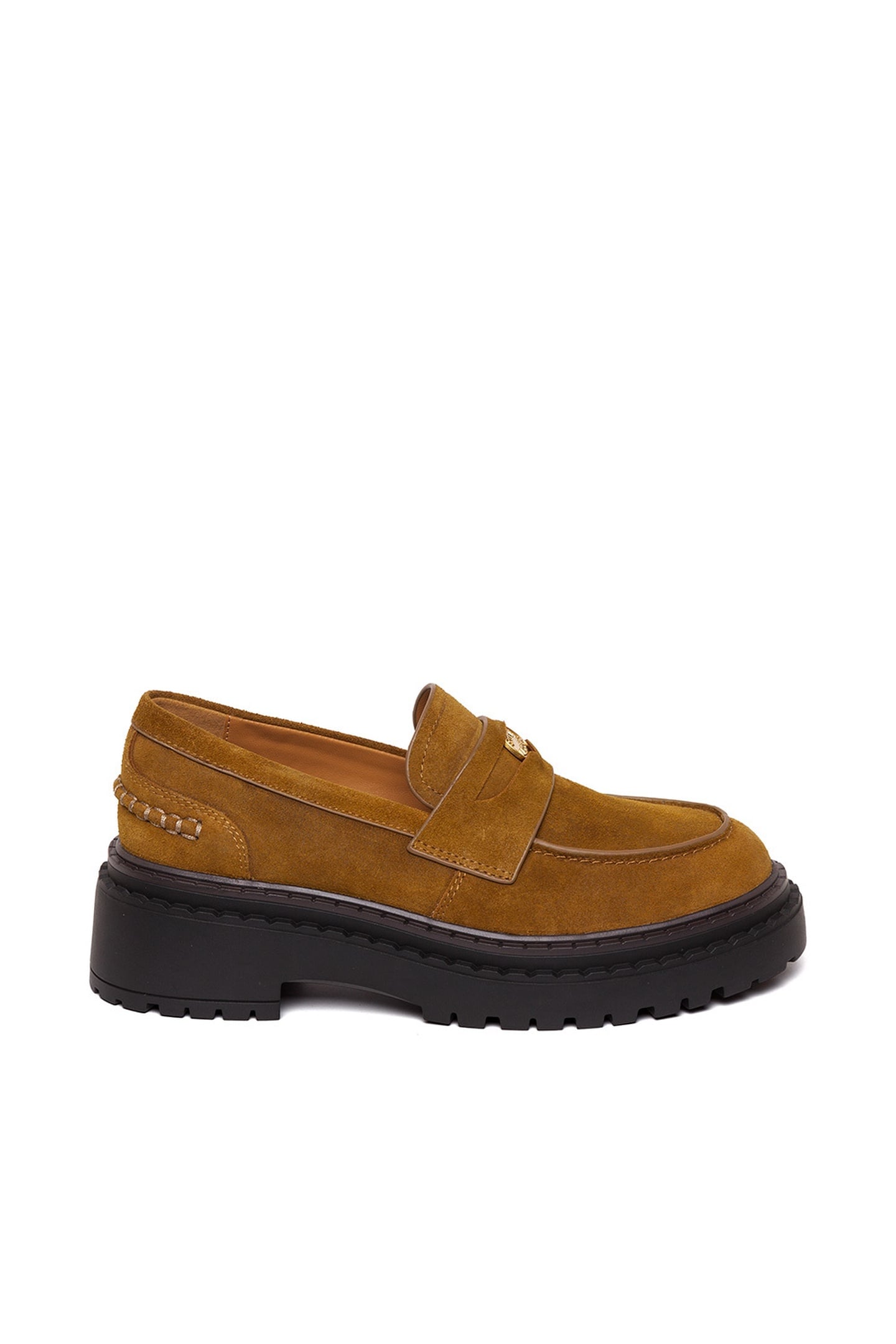 PURSUIT FLAT SHOES CHESTNUT SUEDE 1