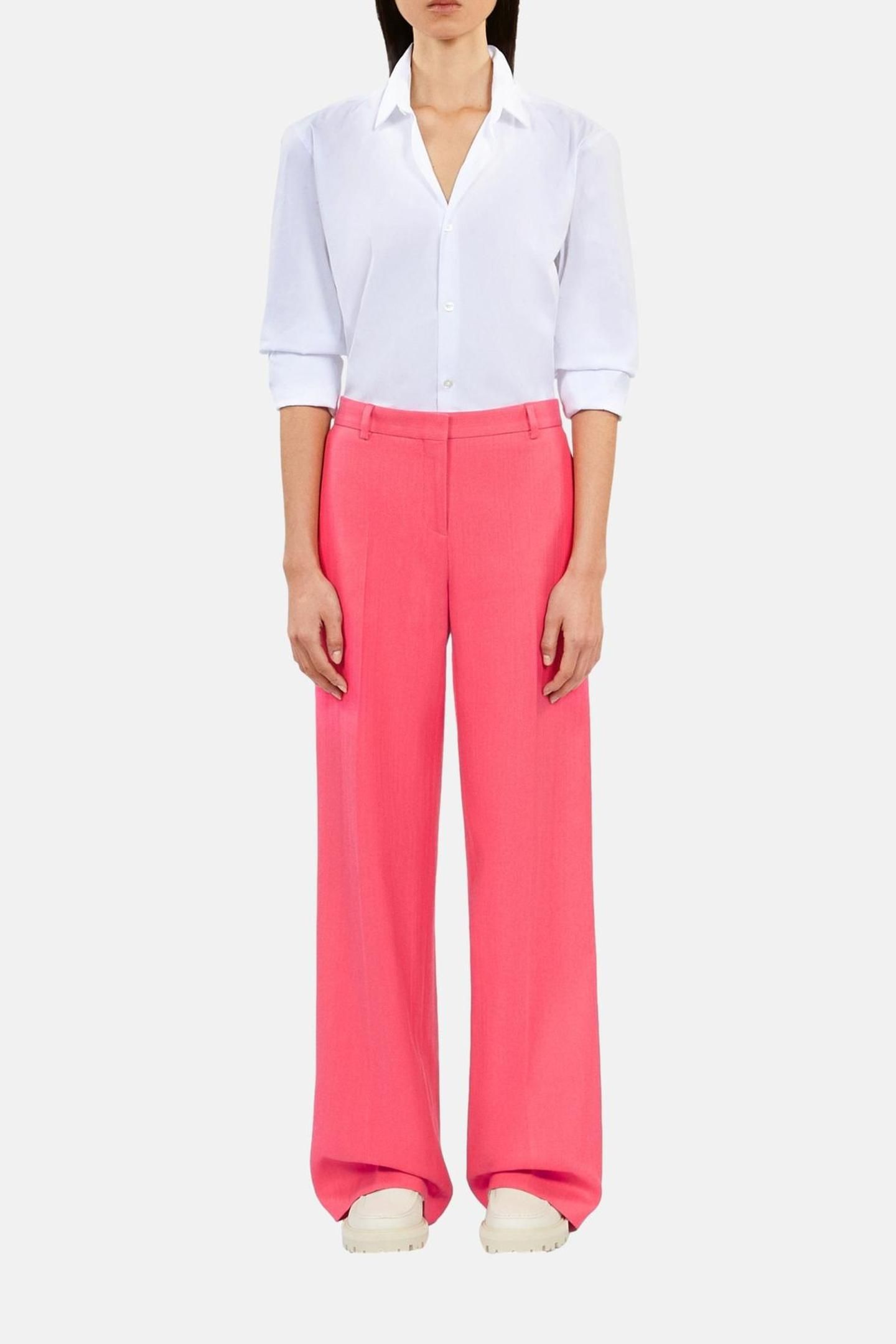 FLARE SUIT PANTS RETRO PINK 1