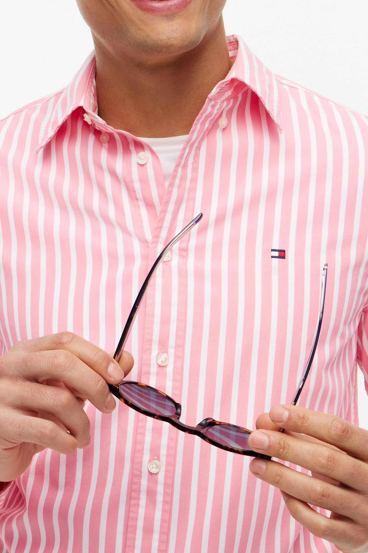 FLEX POPLIN SEASONAL DOLL PINK/STRIPE 5