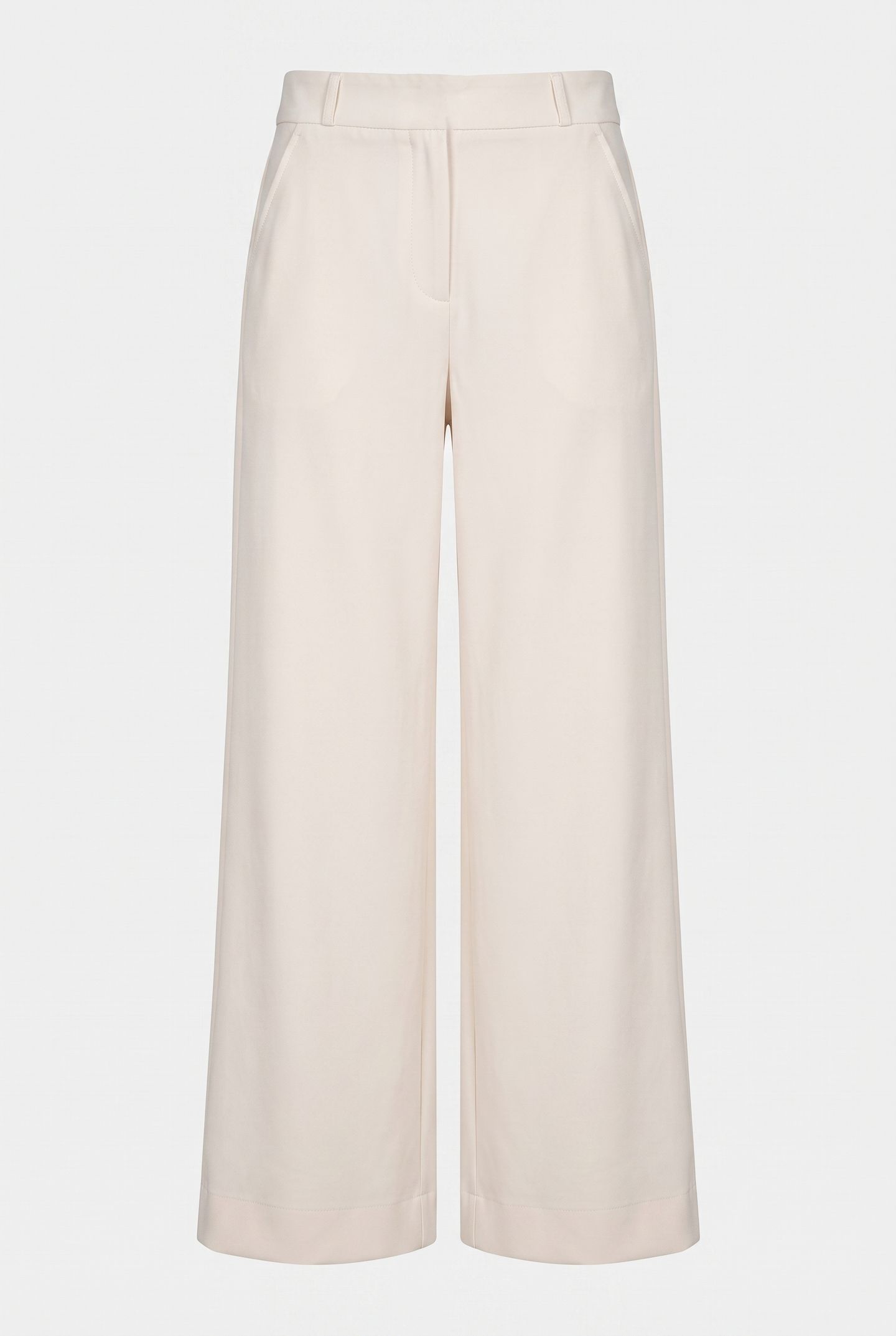 LEXIE BONDED TROUSERS ECRU 3