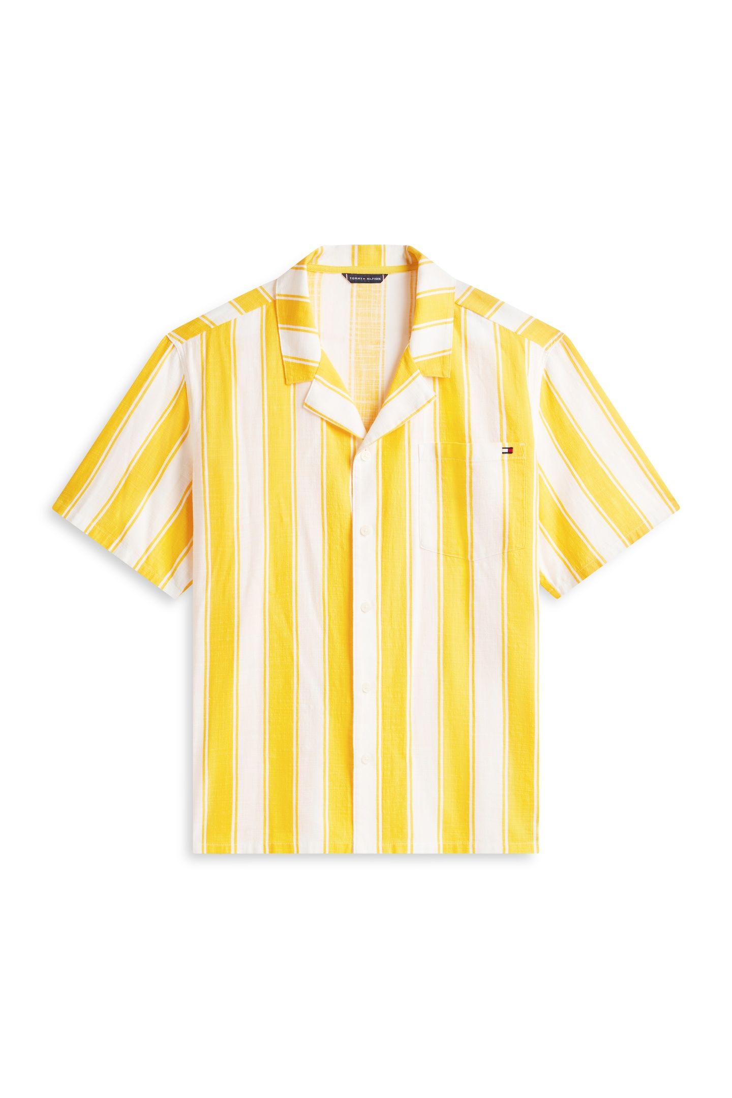 WOVEN BOWLING SHIRT SUMMER STRIPE SUNSHOWER 4