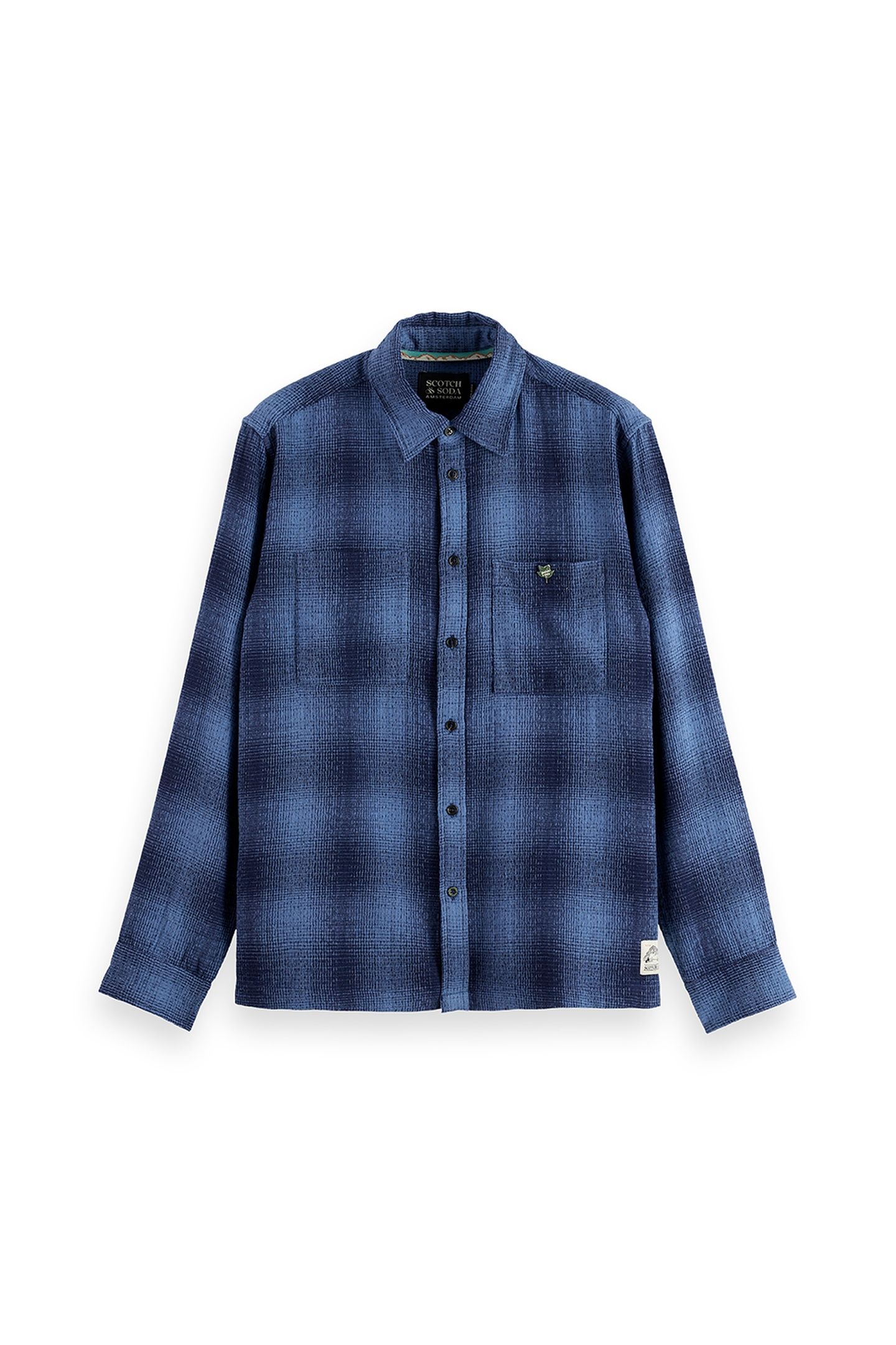 SHADOW CHECK SHIRT PEACOAT SHADOW CHECK 5