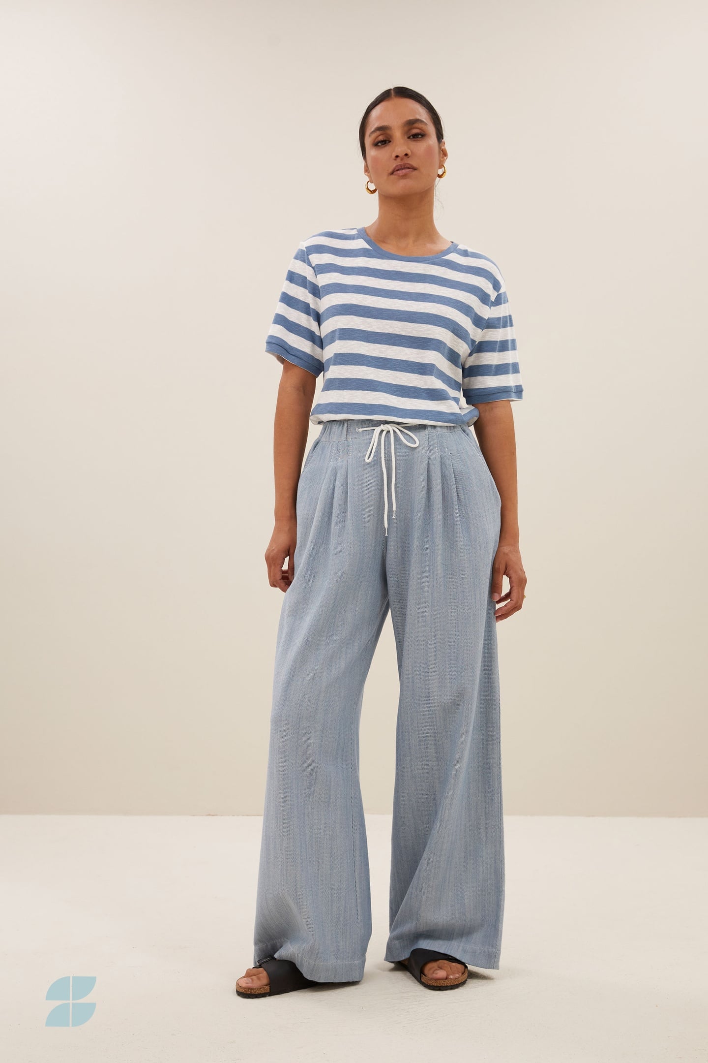 JAXX CAYAMBE PANTS LIGHT DENIM 1