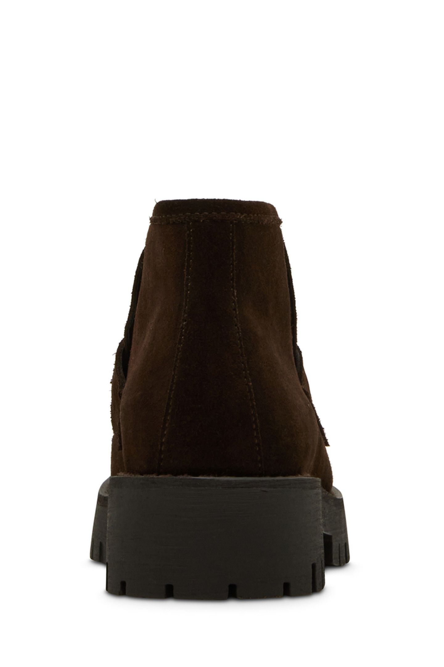 LEON FLAT SHOES CHOCOLATE BROWN SUEDE 5