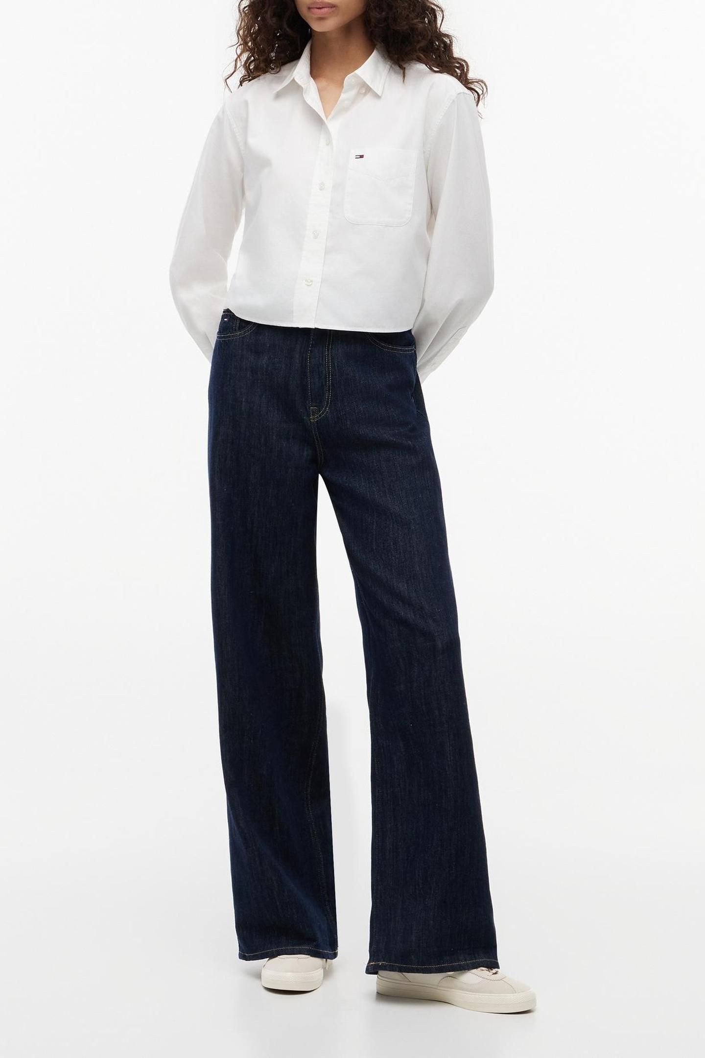 CLAIRE HIGH RISE WIDE DENIM DARK 1