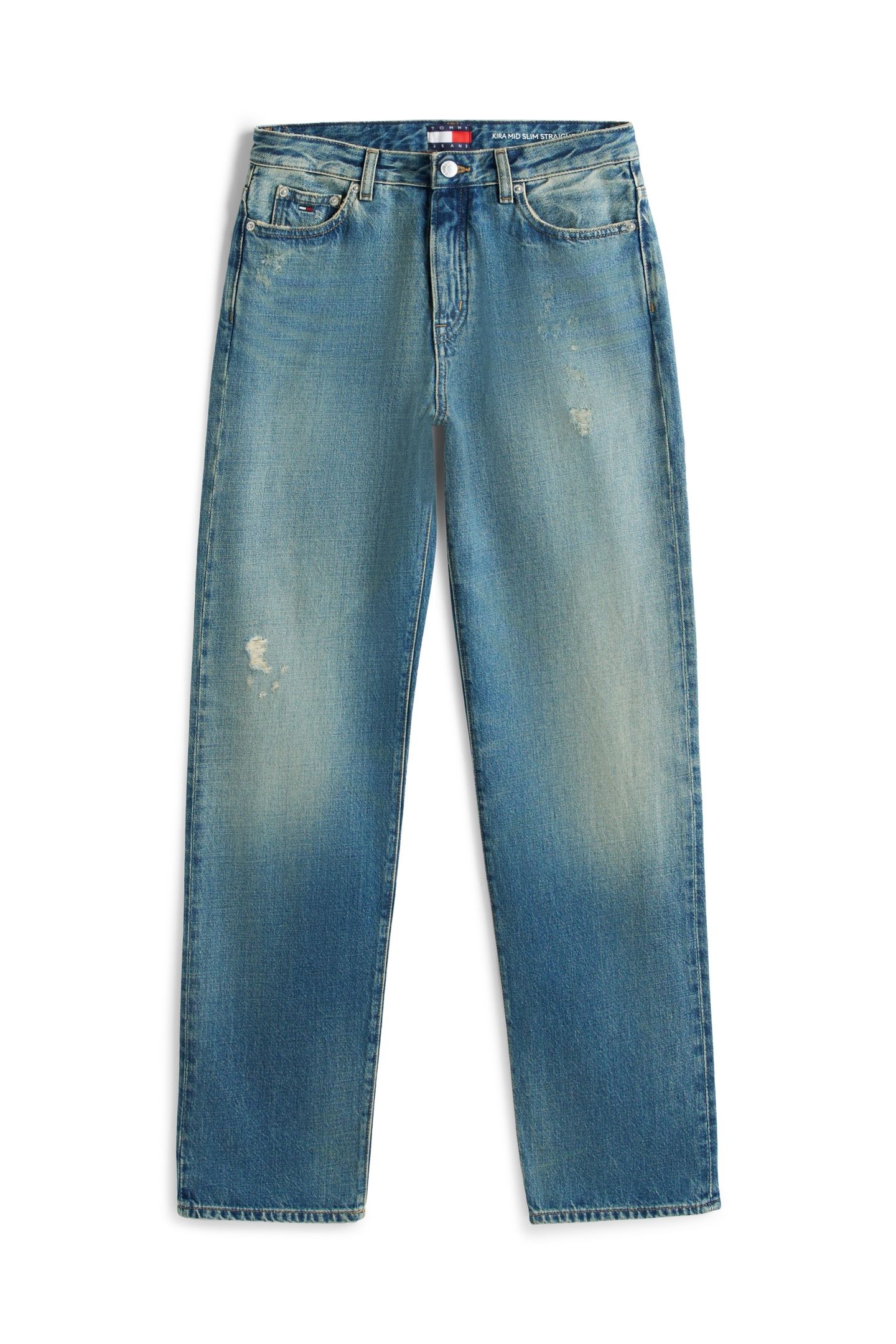 KIRA SLIM STRAIGHT DENIM MEDIUM 4