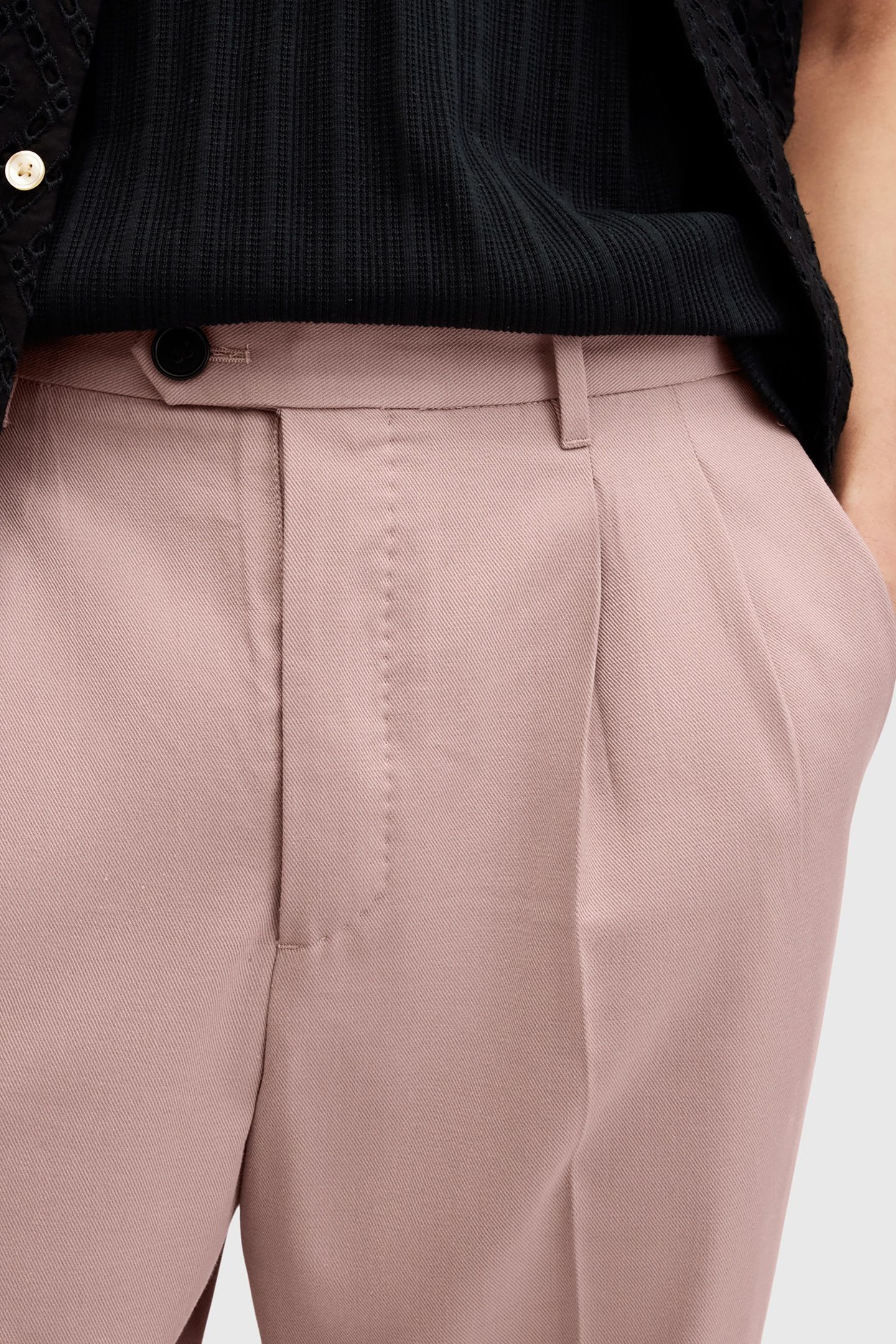 TALLIS TROUSER DUSTY PINK 6