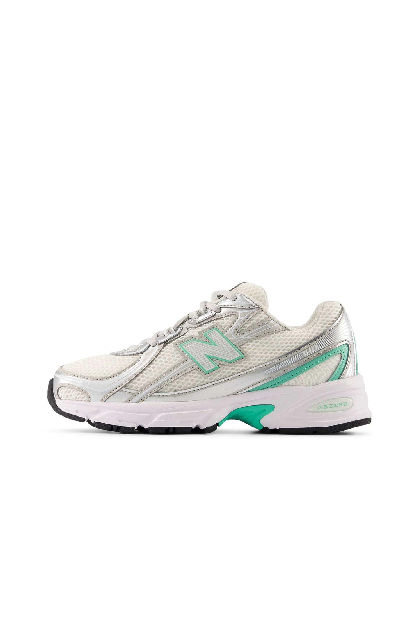 GRADE GIRLS 740 LACE SILVER METALLIC 6