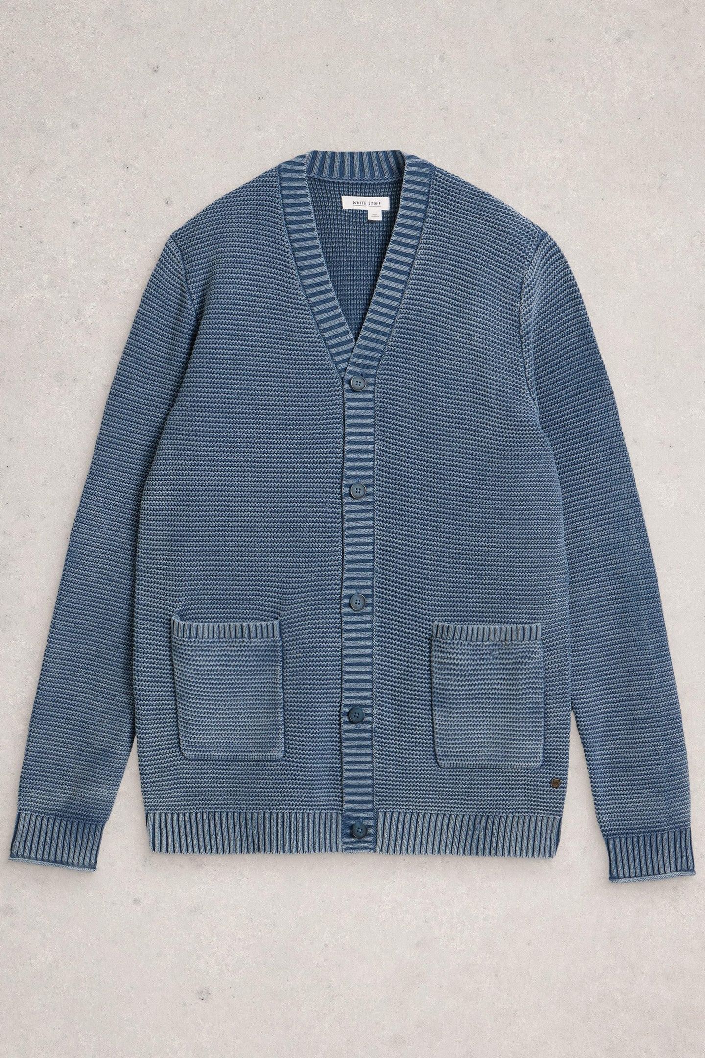 GATLEY CARDIGAN DUSTY BLUE 5