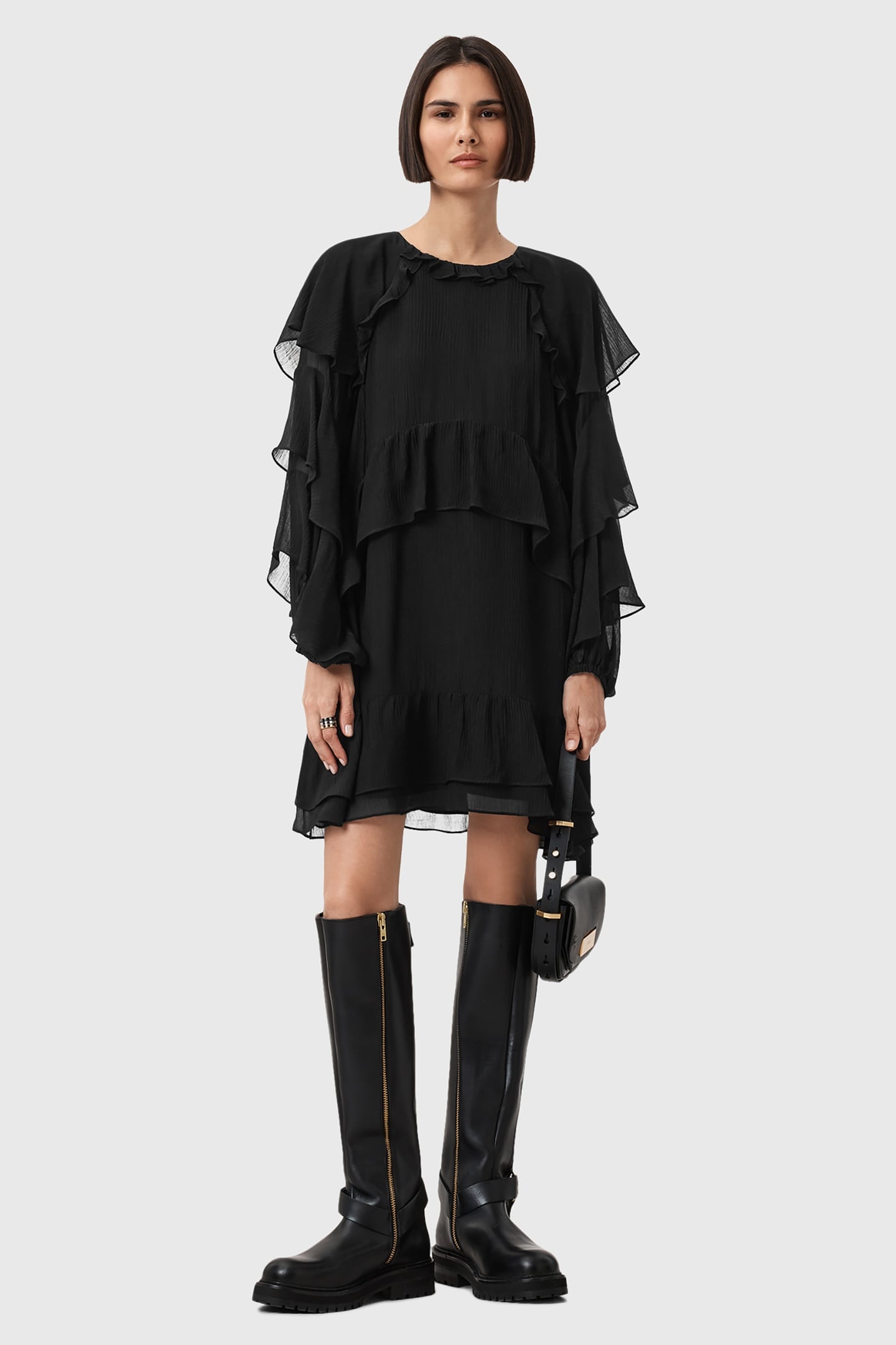 LISSIE DRESS BLACK 1