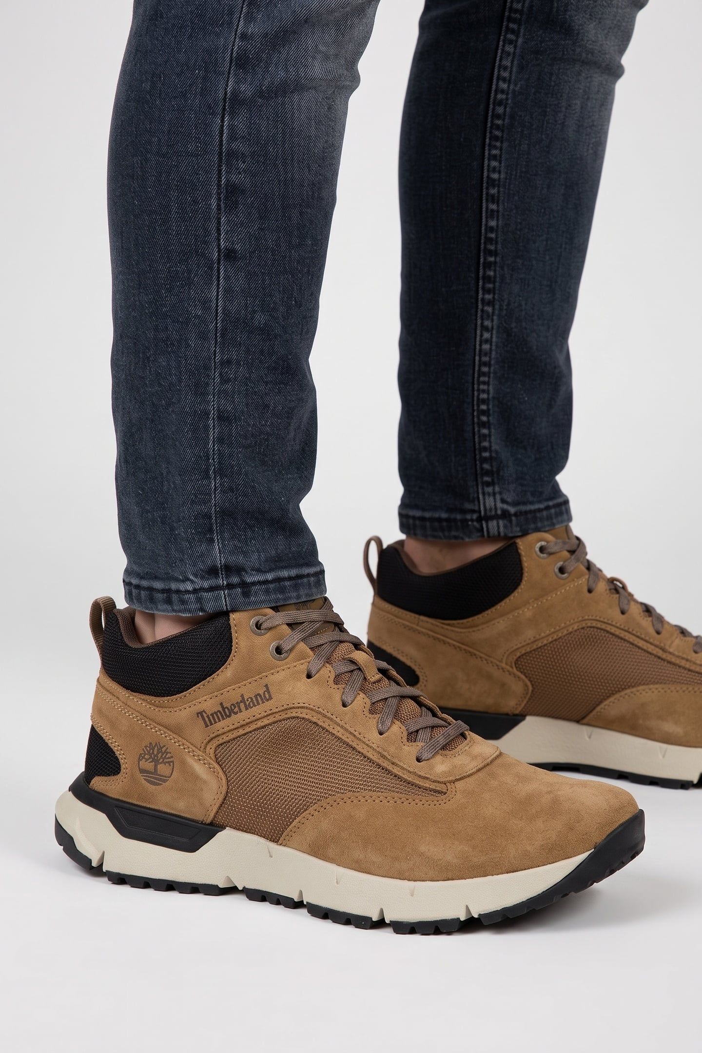 VOYAGER PARK MID LACE UP SNEAKER OLIVE SUEDE 3