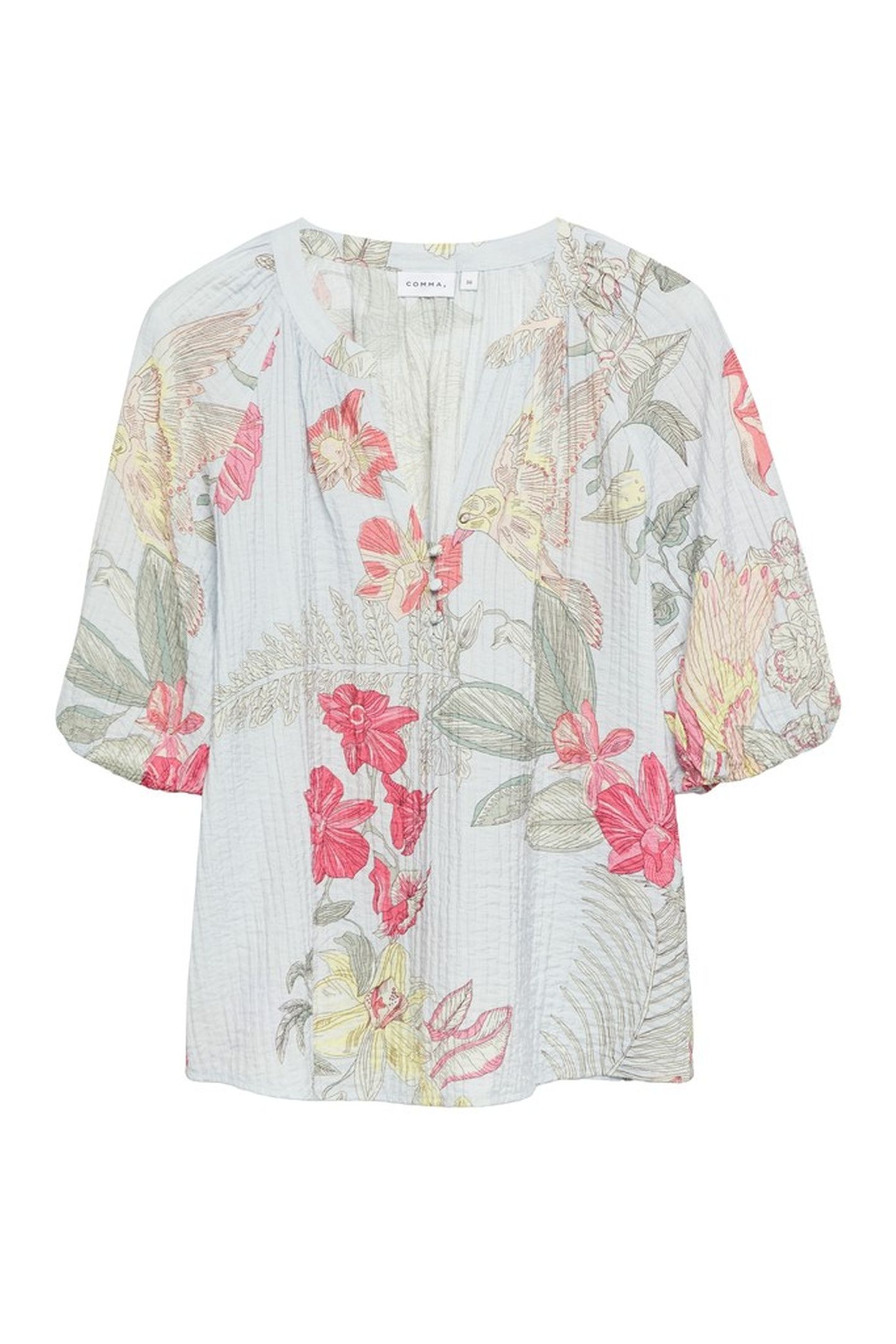 COMMA BLOUSES BLUE 4