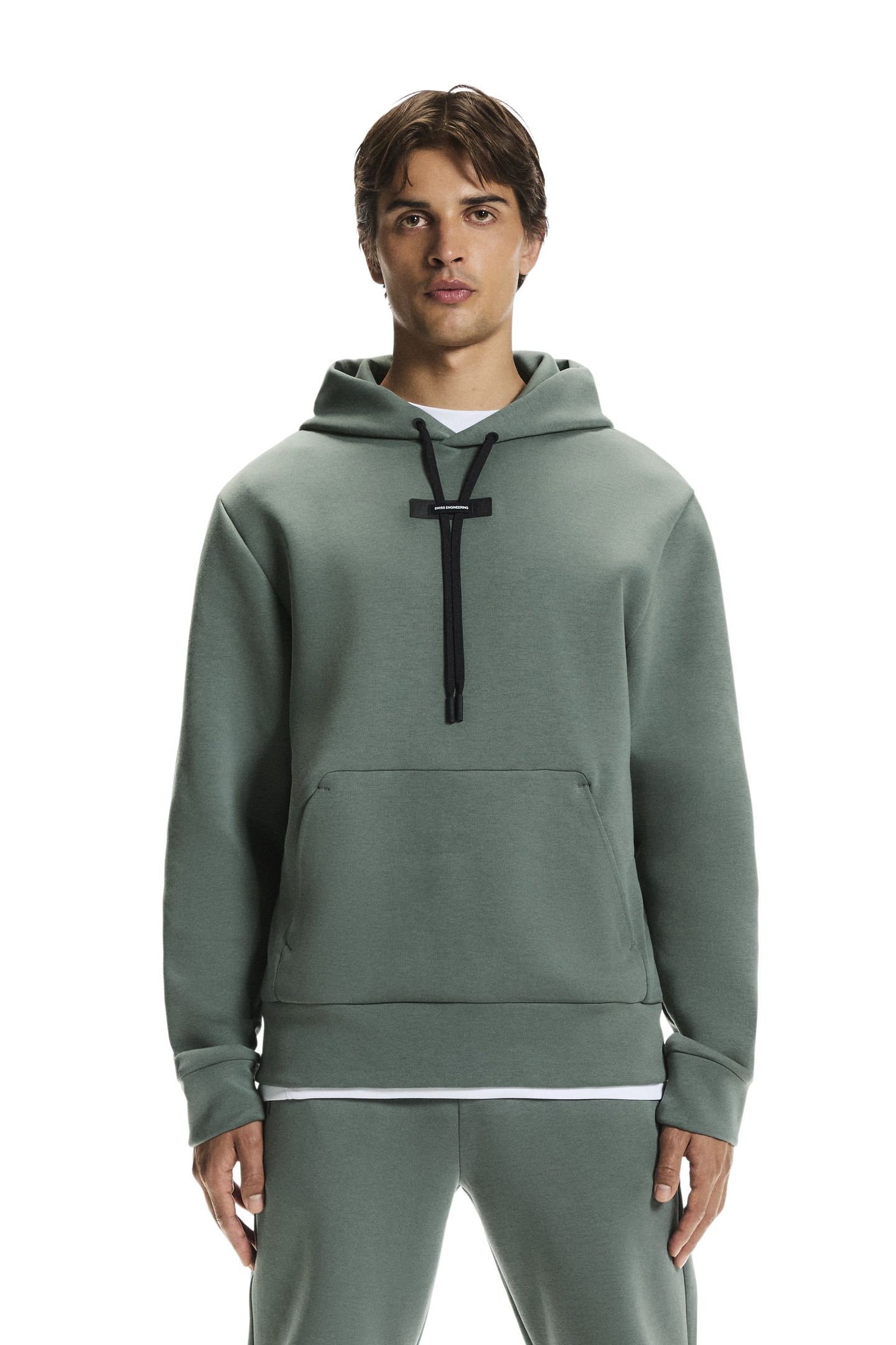FOCUS TECH HOODIE 1 OLIVE 1