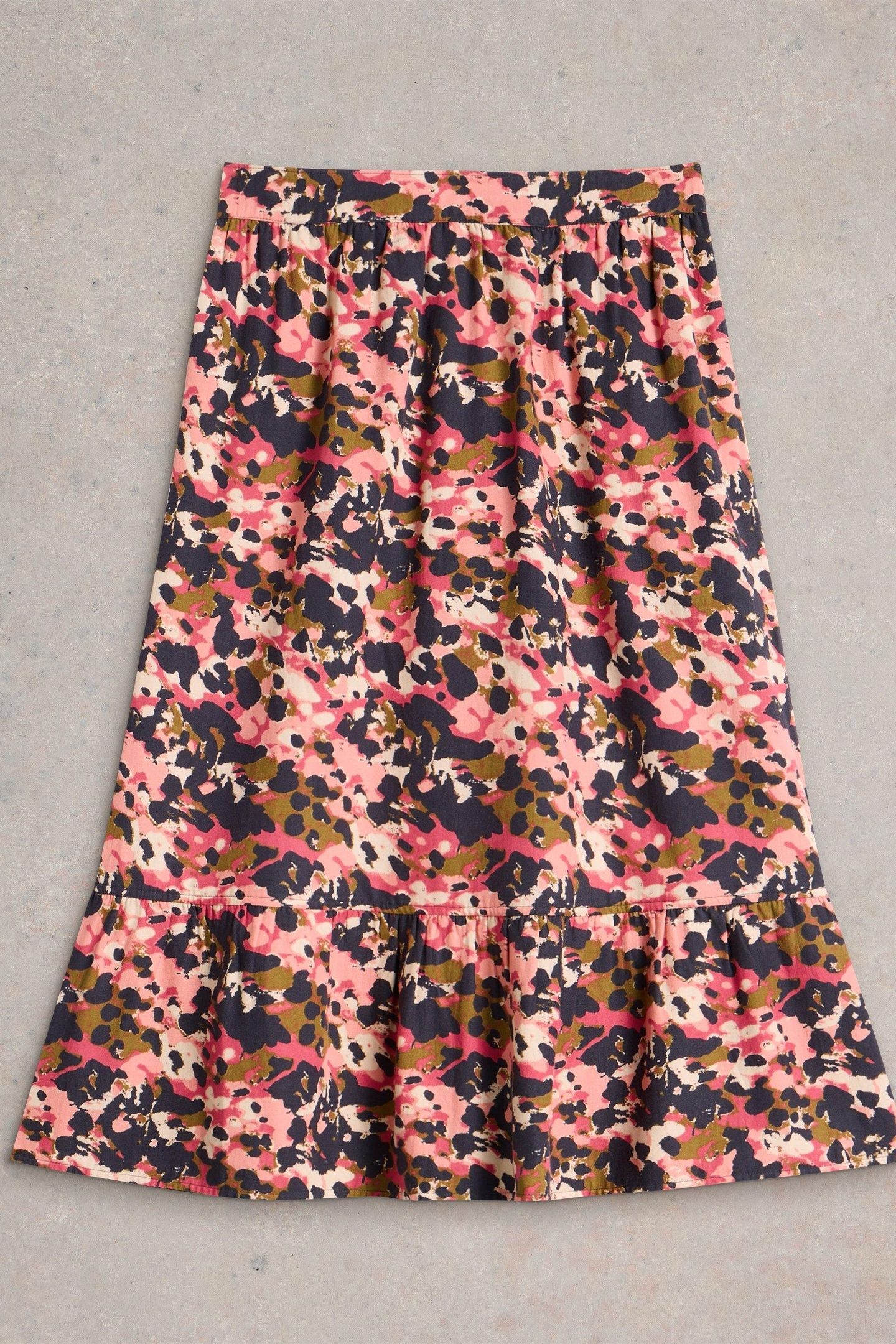 AVA REVERSIBLE SKIRT GREEN MULTI 4