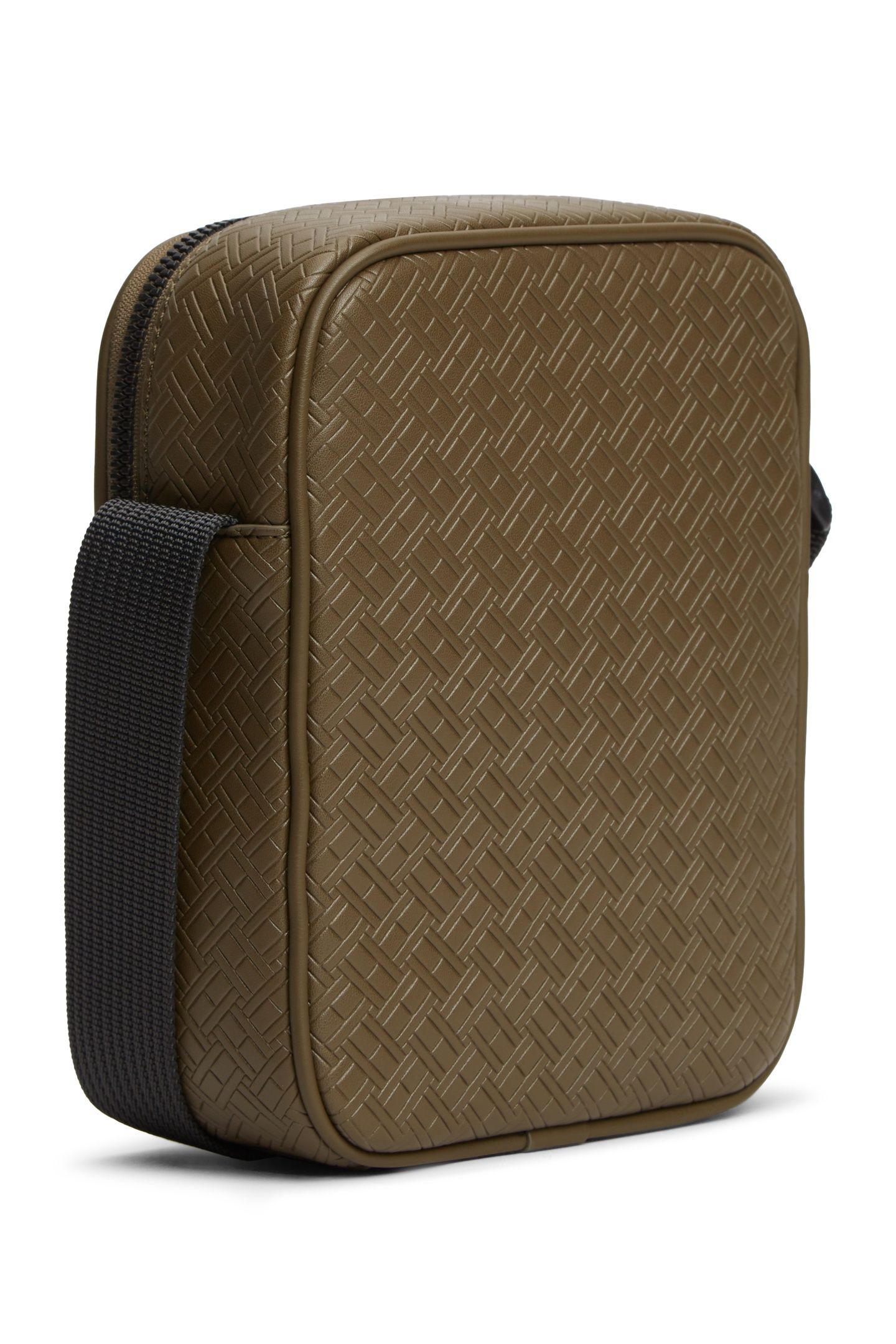 EMBOSSED FLAG MINI CROSSOVER WILLOW GREEN 3