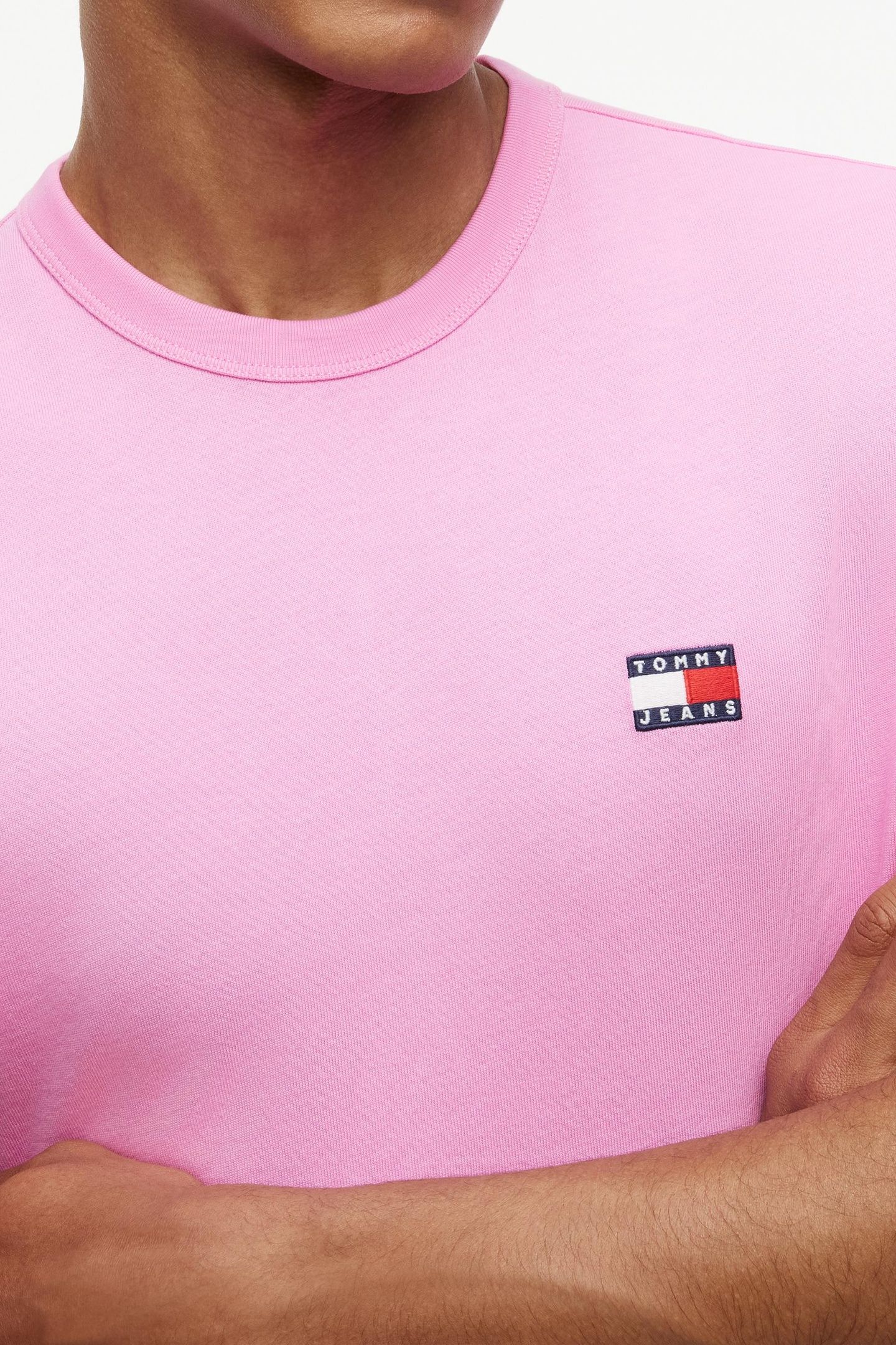 REGULAR BADGE TEE EX PINK DAISY 5