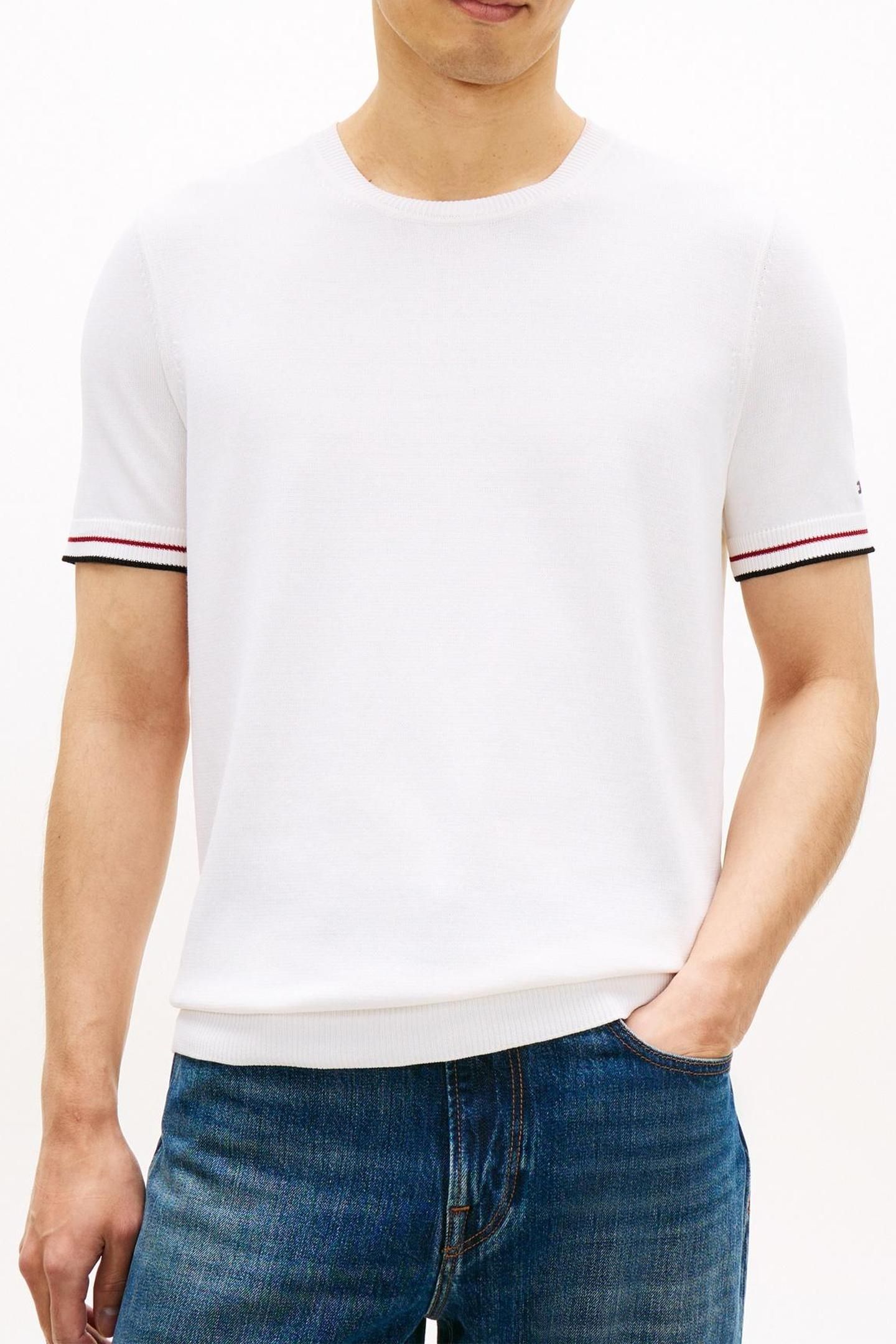 DC TECH COTTON TEE WHITE 1