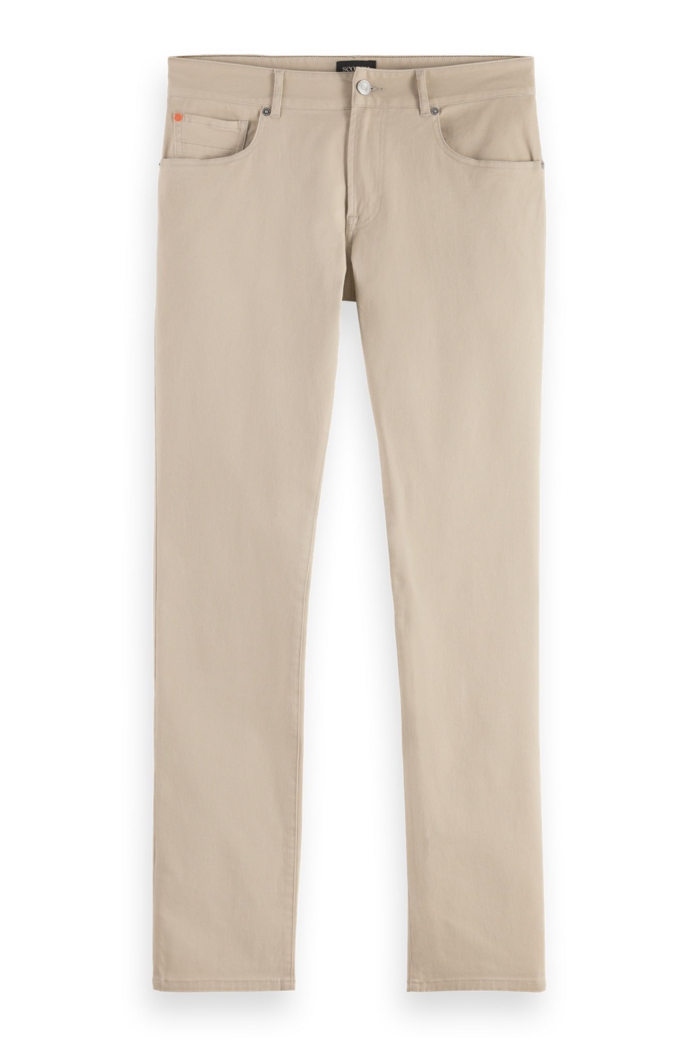 RALSTON- COTTON-BLEND TWILL REGULAR SLIM FIT 5-POCKET PANT P 4