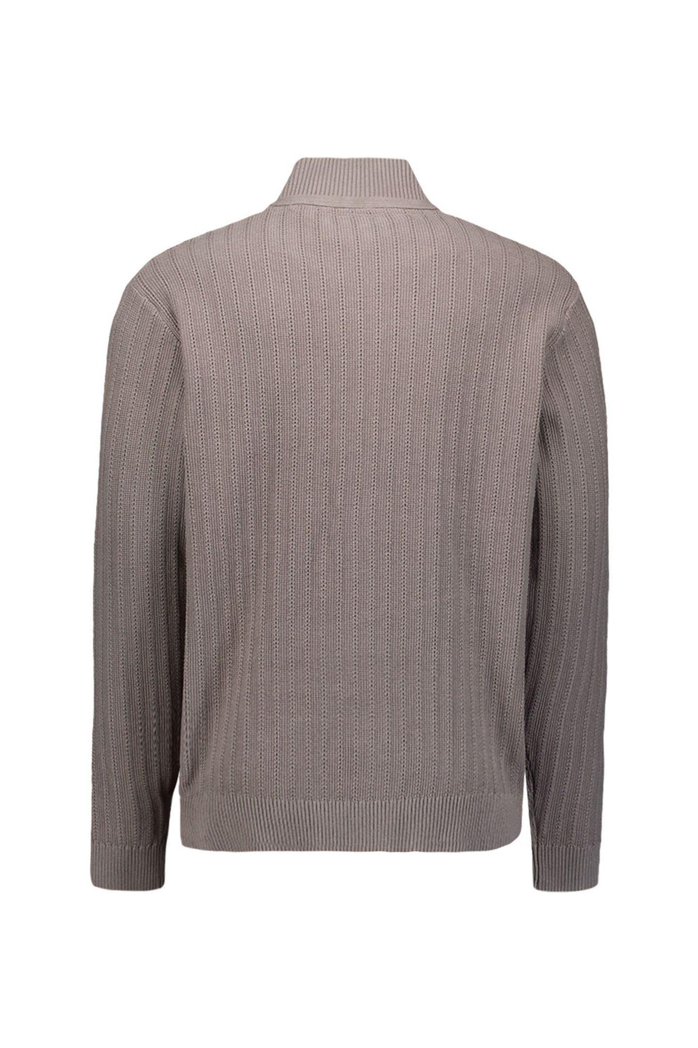 CARDIGAN FULL ZIP RELIEF CLAY 5
