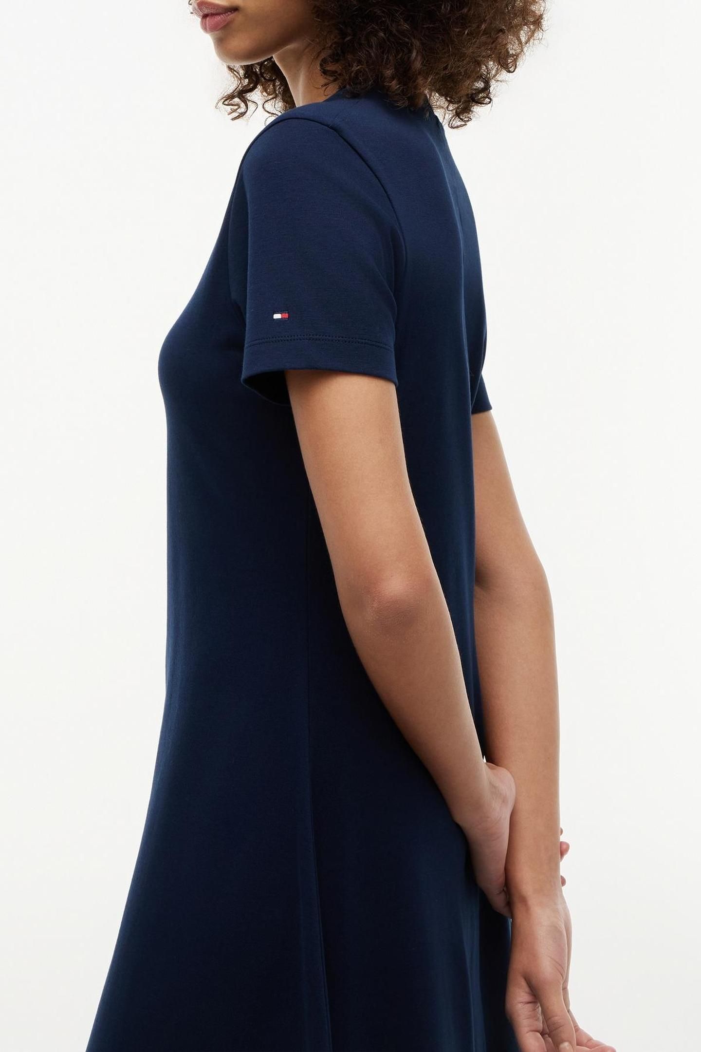 INTERLOCK F&F MIDI DRESS DARK NIGHT NAVY 3