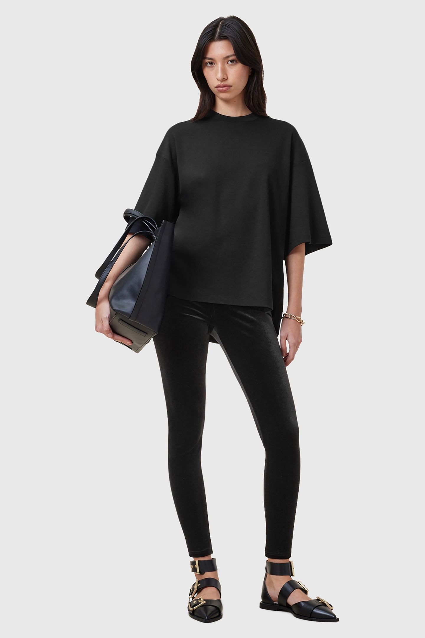 CORA VELVET LEGGING BLACK 3