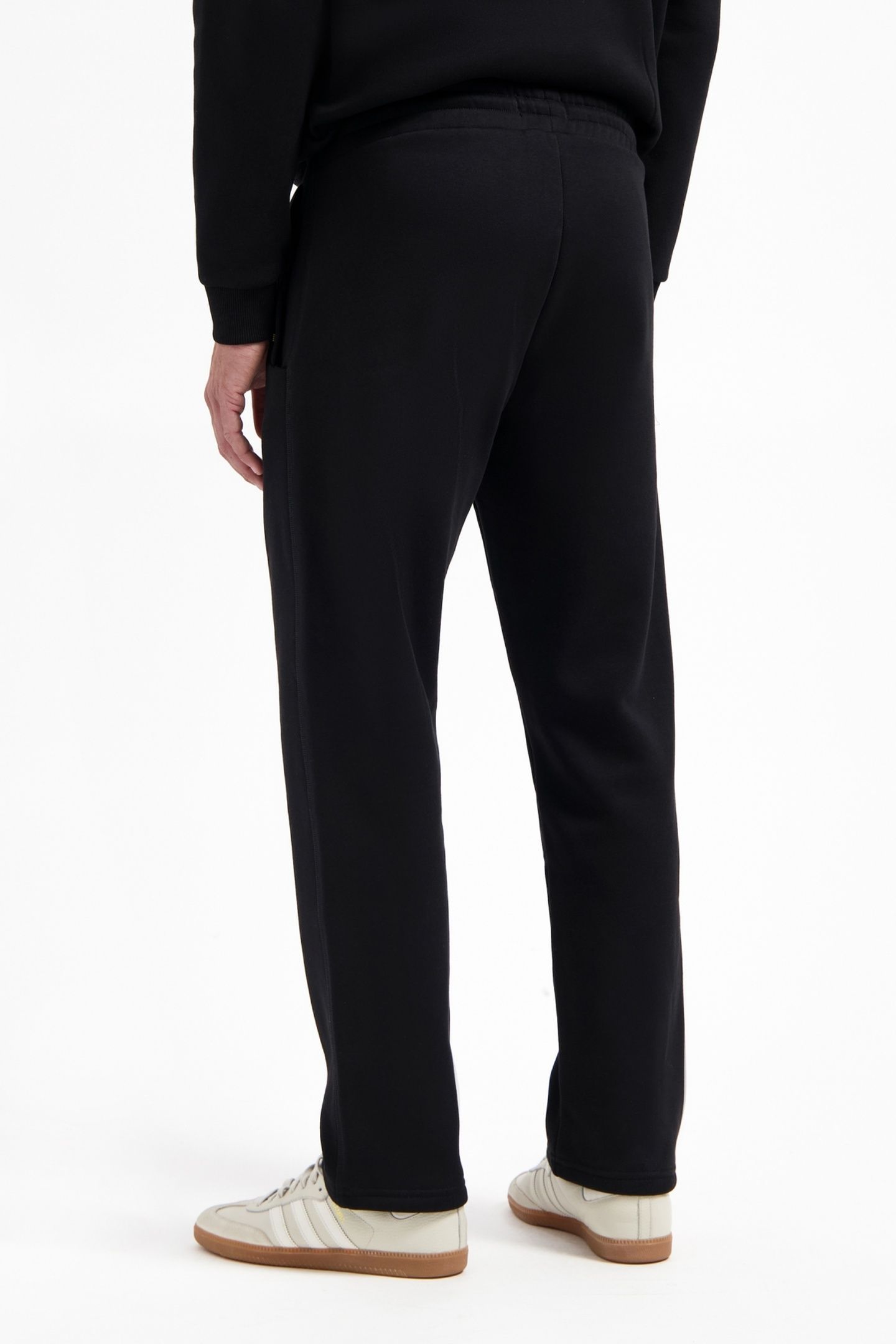 PANTS RELAX FIT BRUSHED INSIDE BLACK 3