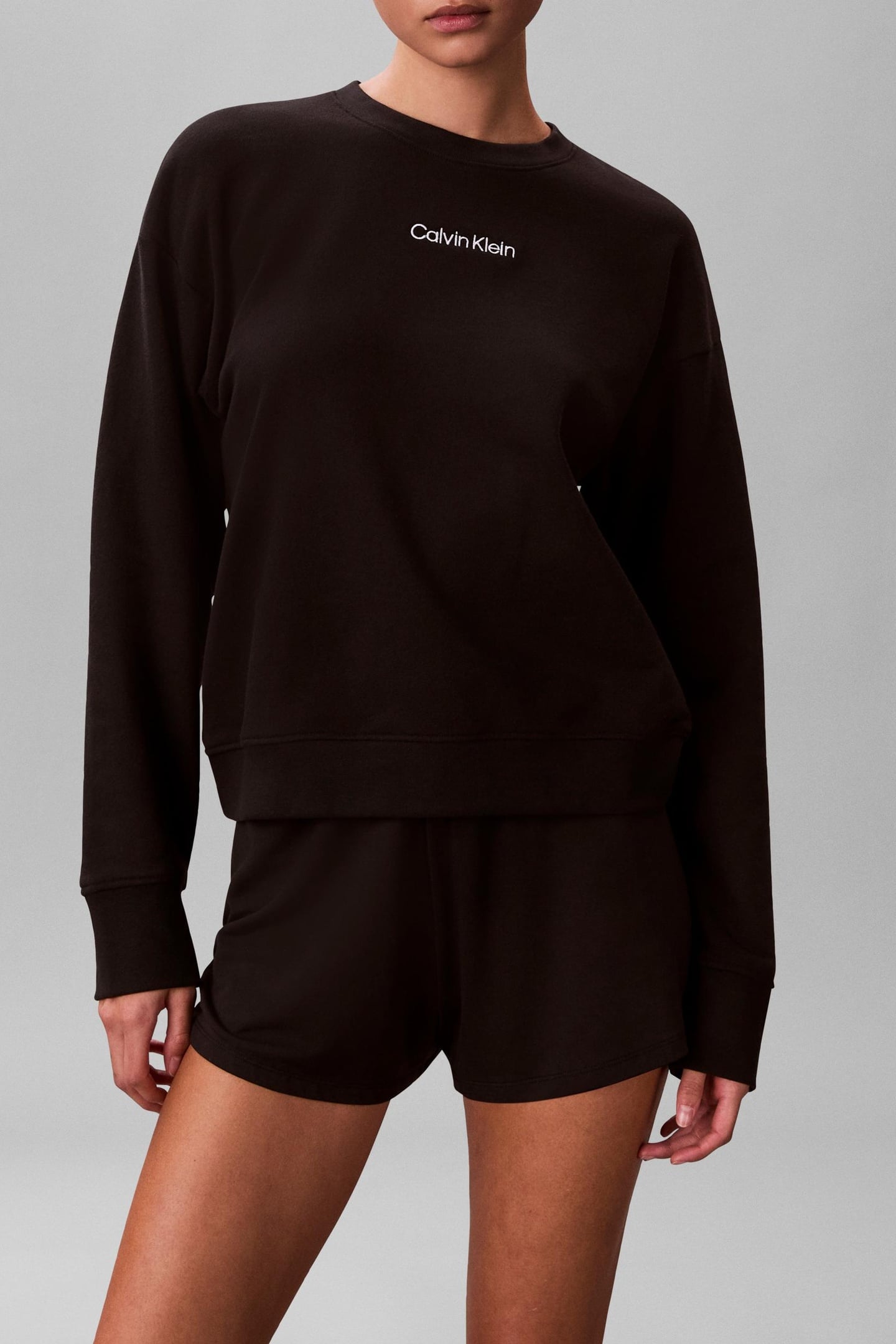 FRENCH TERRY SWEATSHIRT BLACK 1