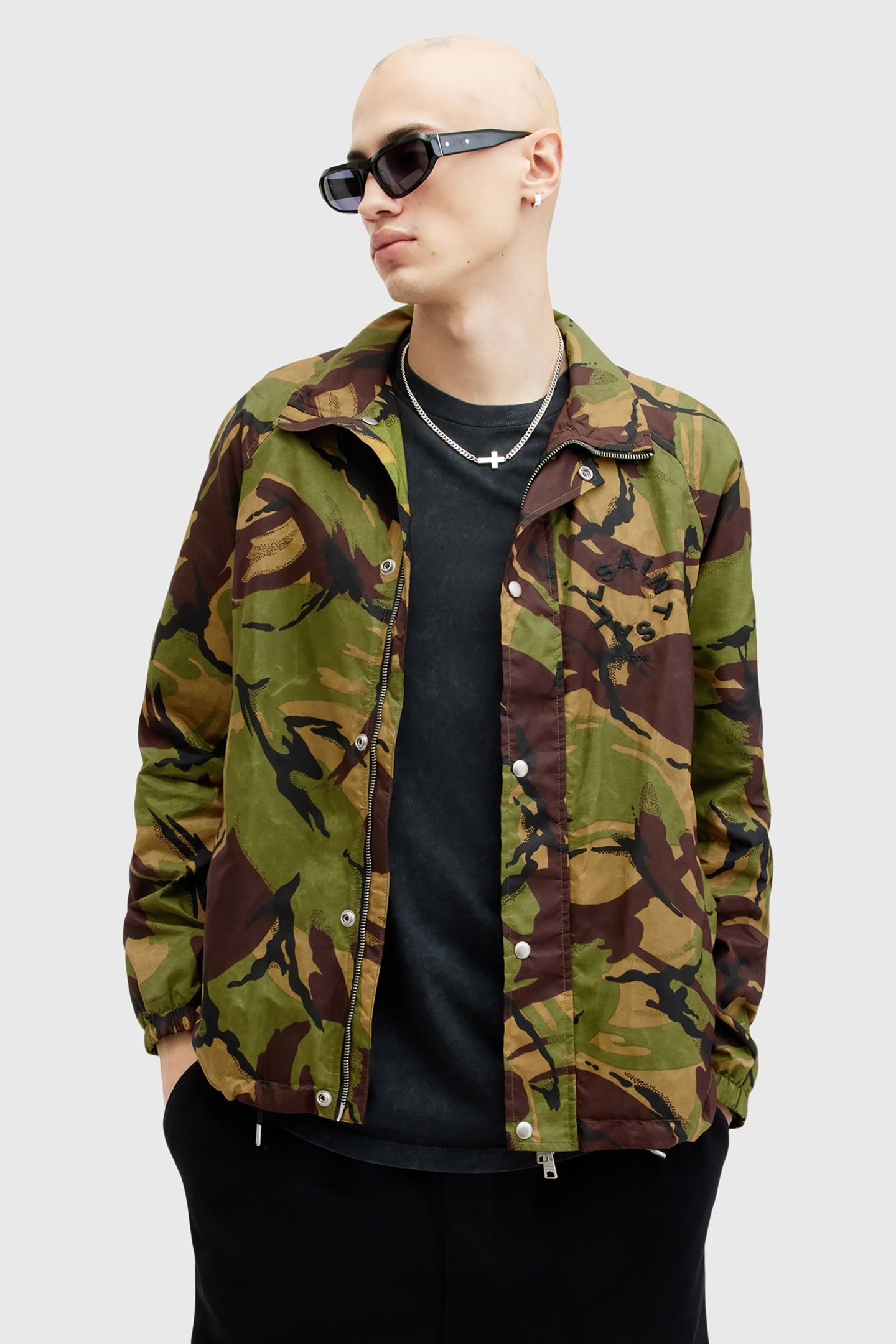 TIERRA TRACK JACKET CAMO GREEN 1