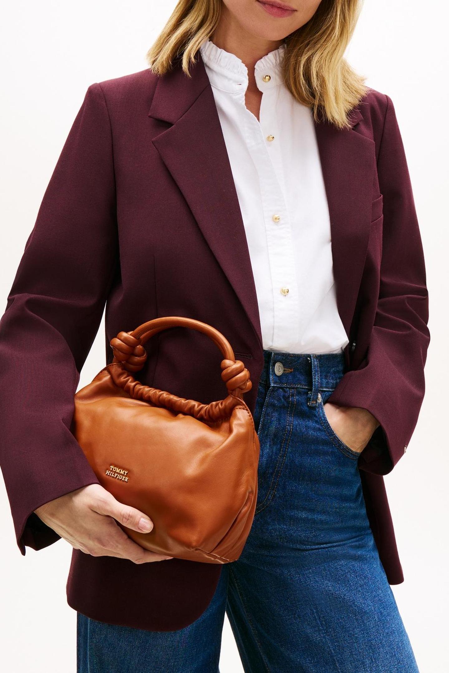 SOFT LEATHER MED CROSSOVER COGNAC 5
