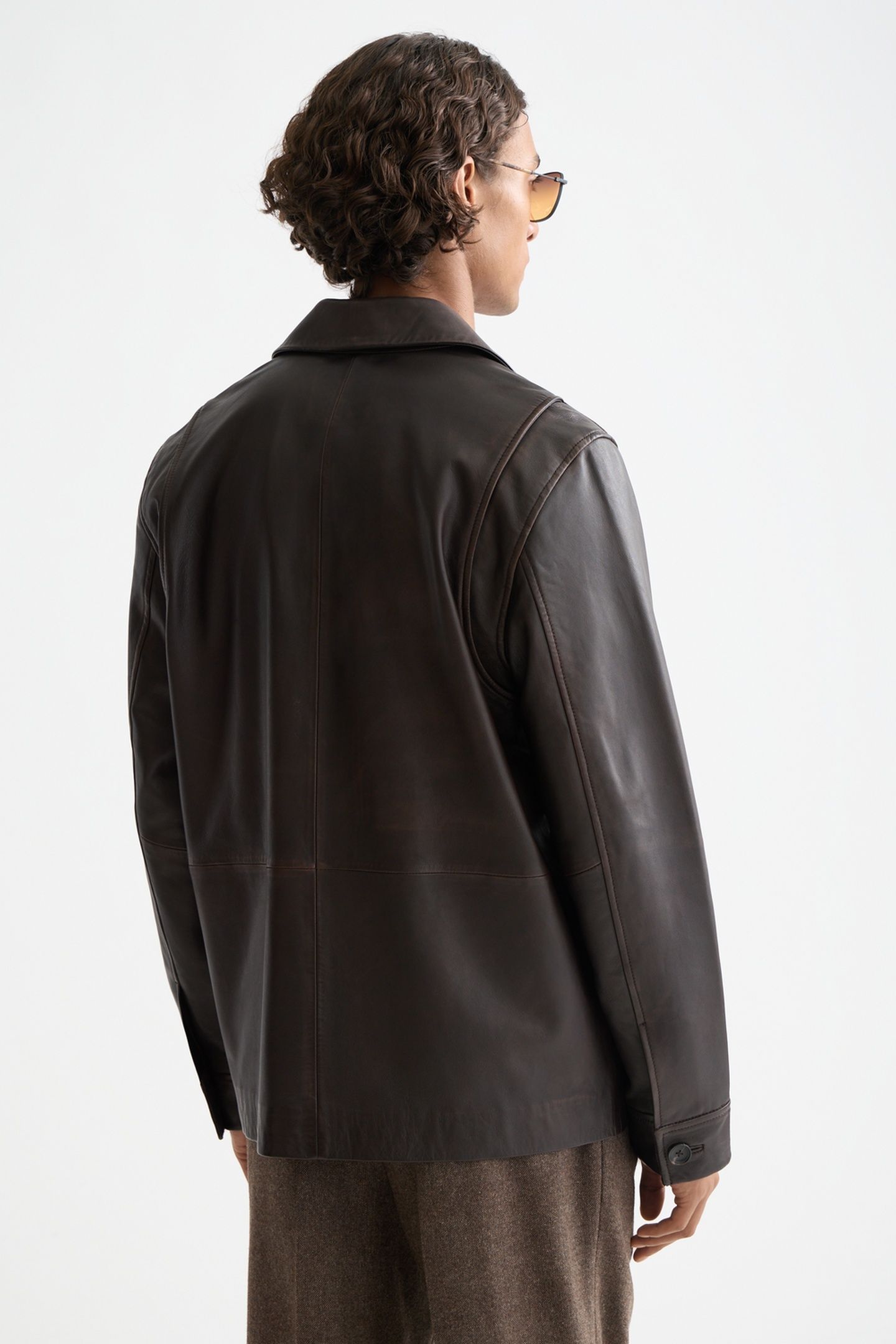 VINTAGE LEATHER BLAZER DEMITASSE 3