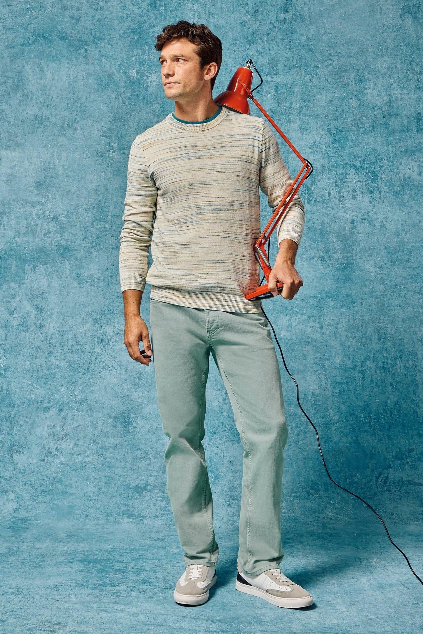 EASTWOOD GARMENT DYE JEAN LIGHT BLUE 7