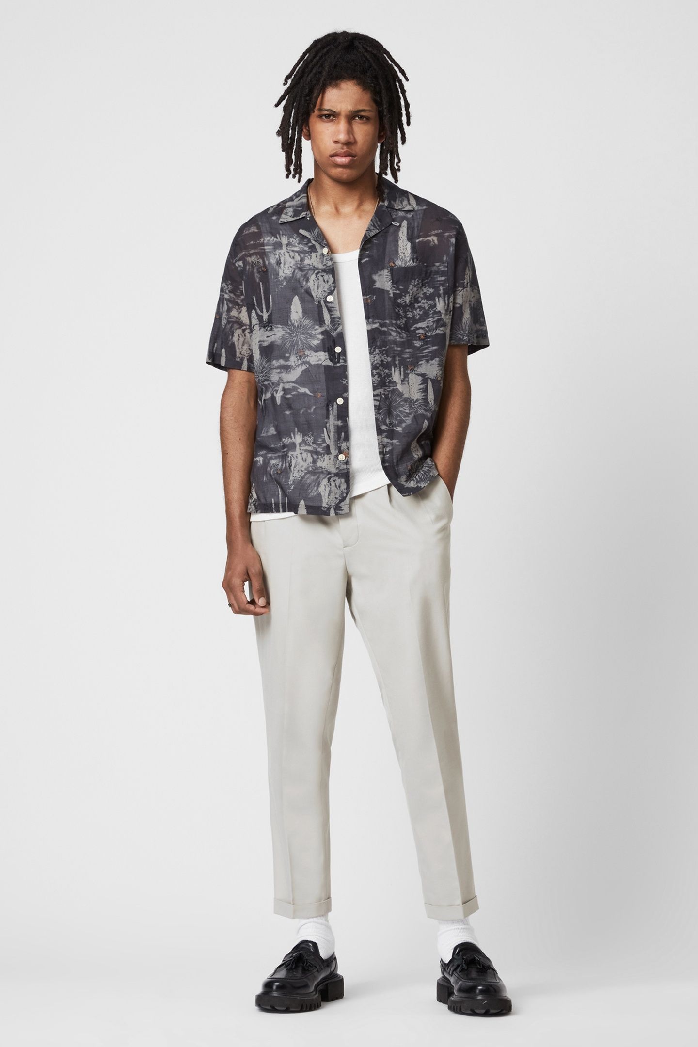 TALLIS TROUSER PARISIAN GREY 1