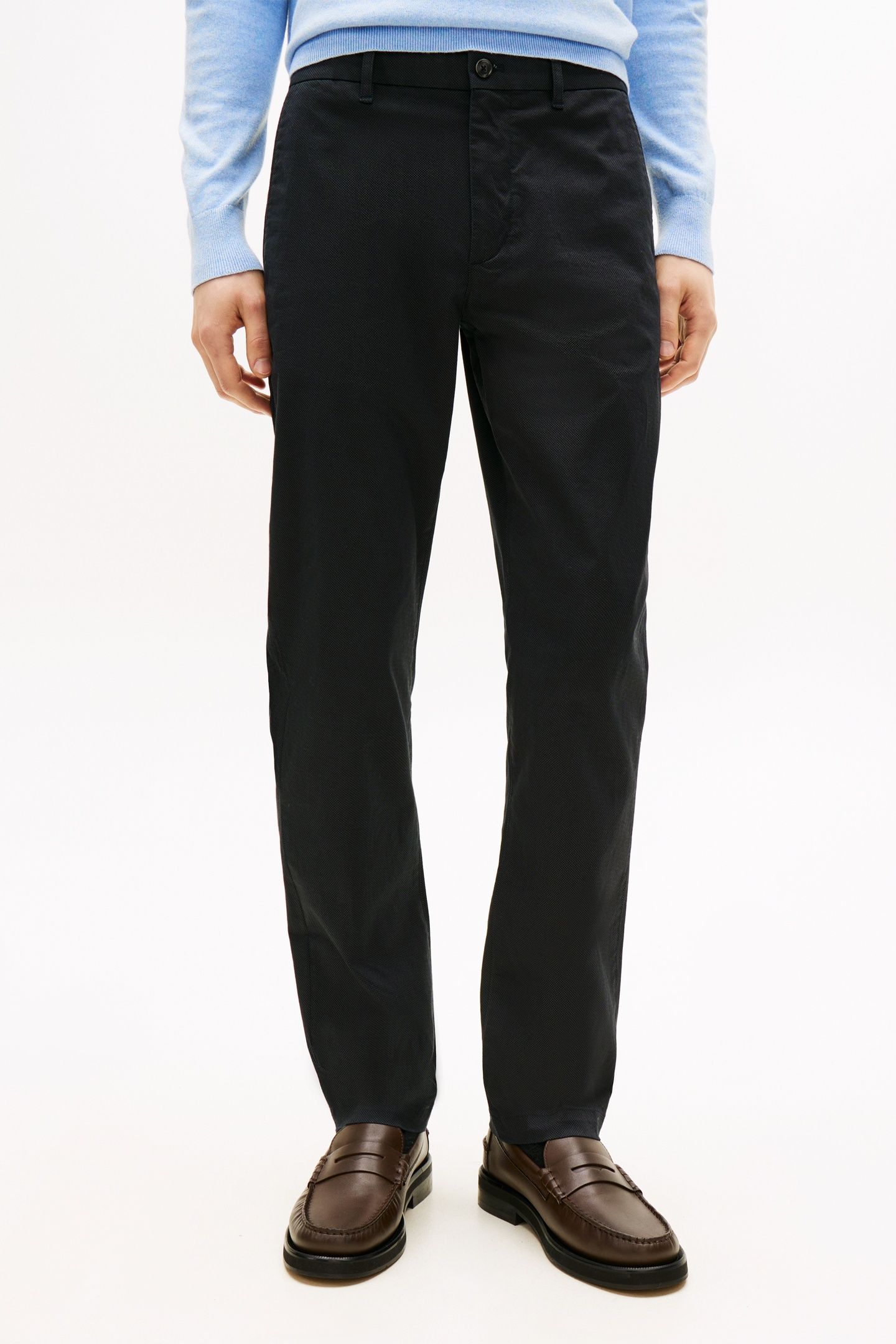 DENTON PRINTED STRAIGHT CHINO DESERT SKY 1
