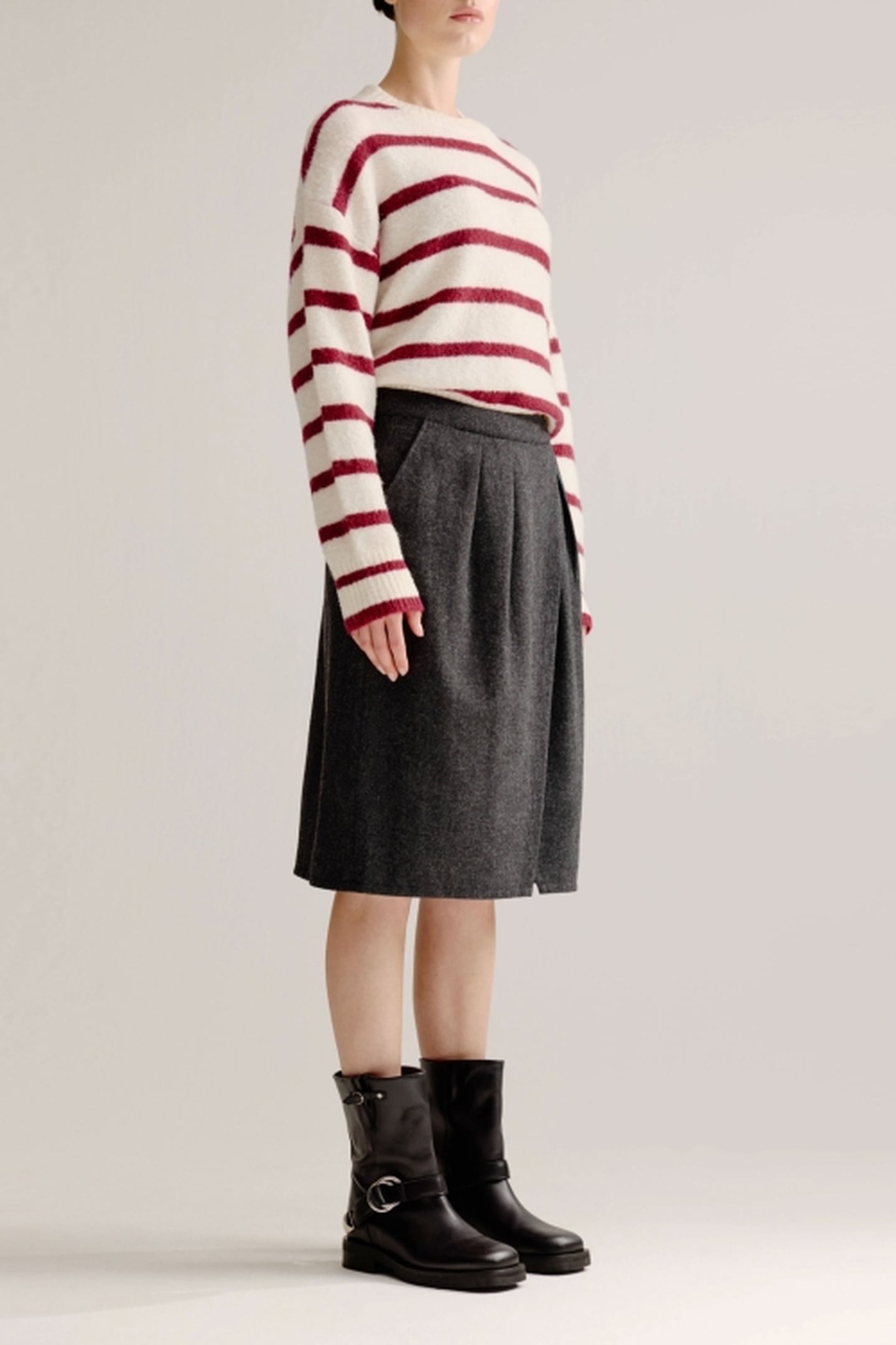 LEXIE SKIRT ANTHRACITE 4