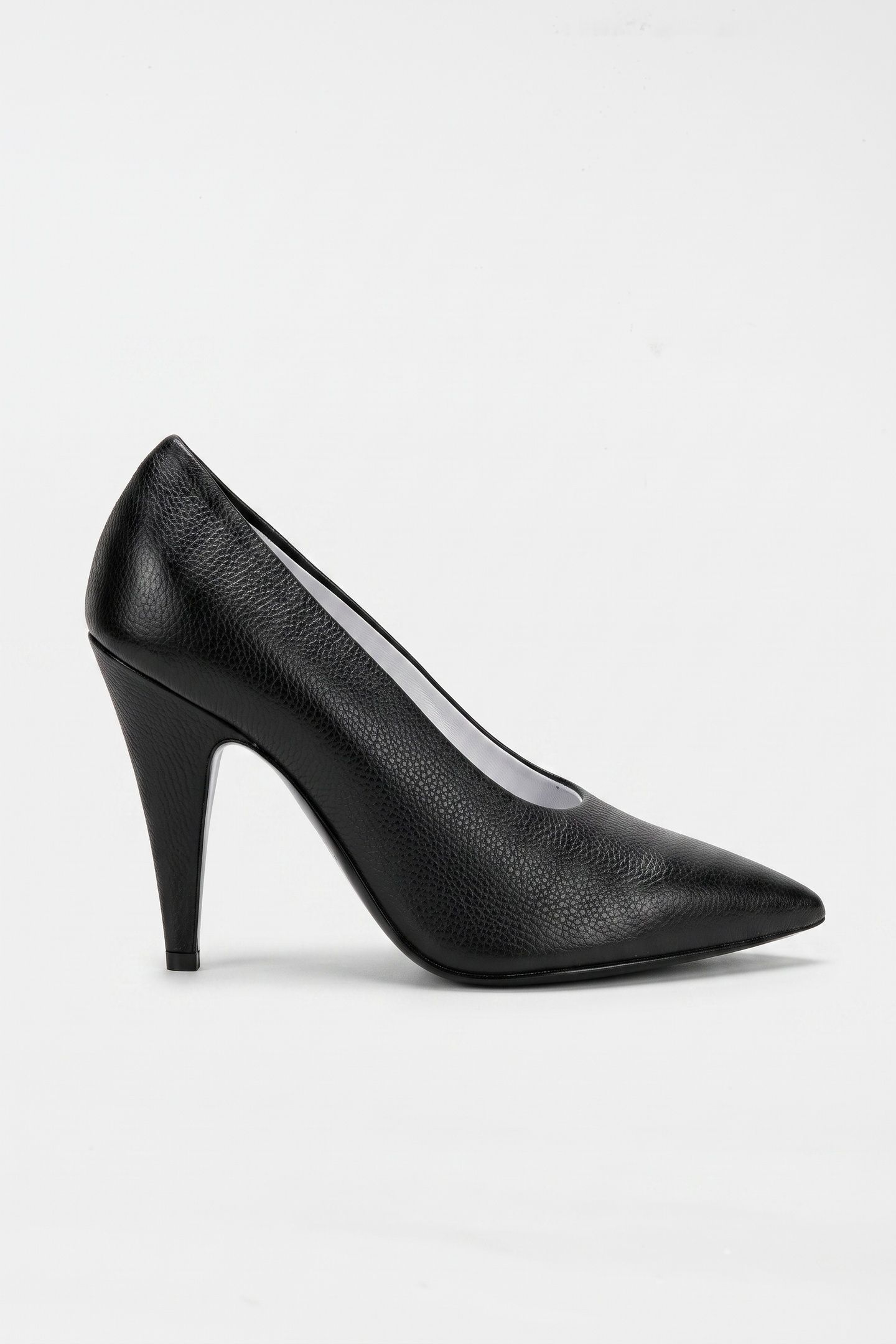 GOATSKIN PUMP BLACK 1